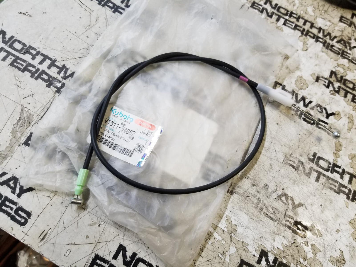 V1311-34883 CABLE,ASSY(HANDLE,R) KUBOTA