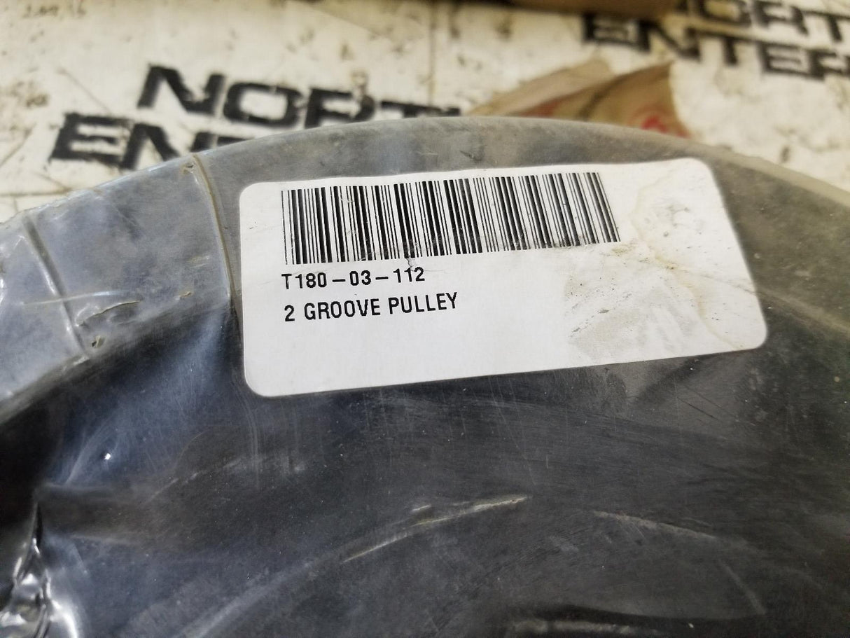 T18003112R PULLEY Maschio 2 GROOVE PULLEY
