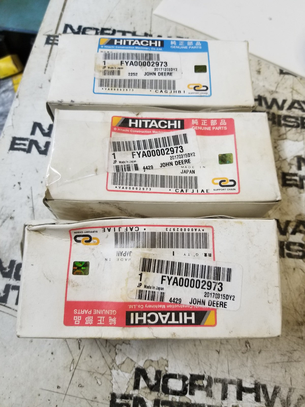 LOT OF 3PC - HITACHI FYA00002973 FUEL FILTER