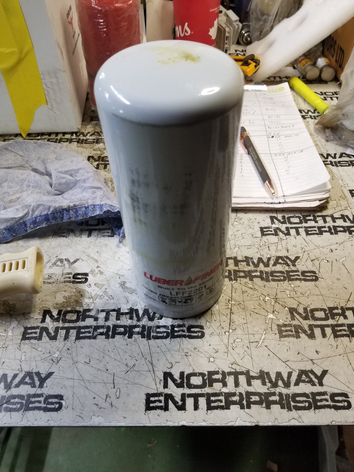 LFF2201 LUBERFINER FUEL FILTER Replaces 4088272, 4920586, P552200, BF7766