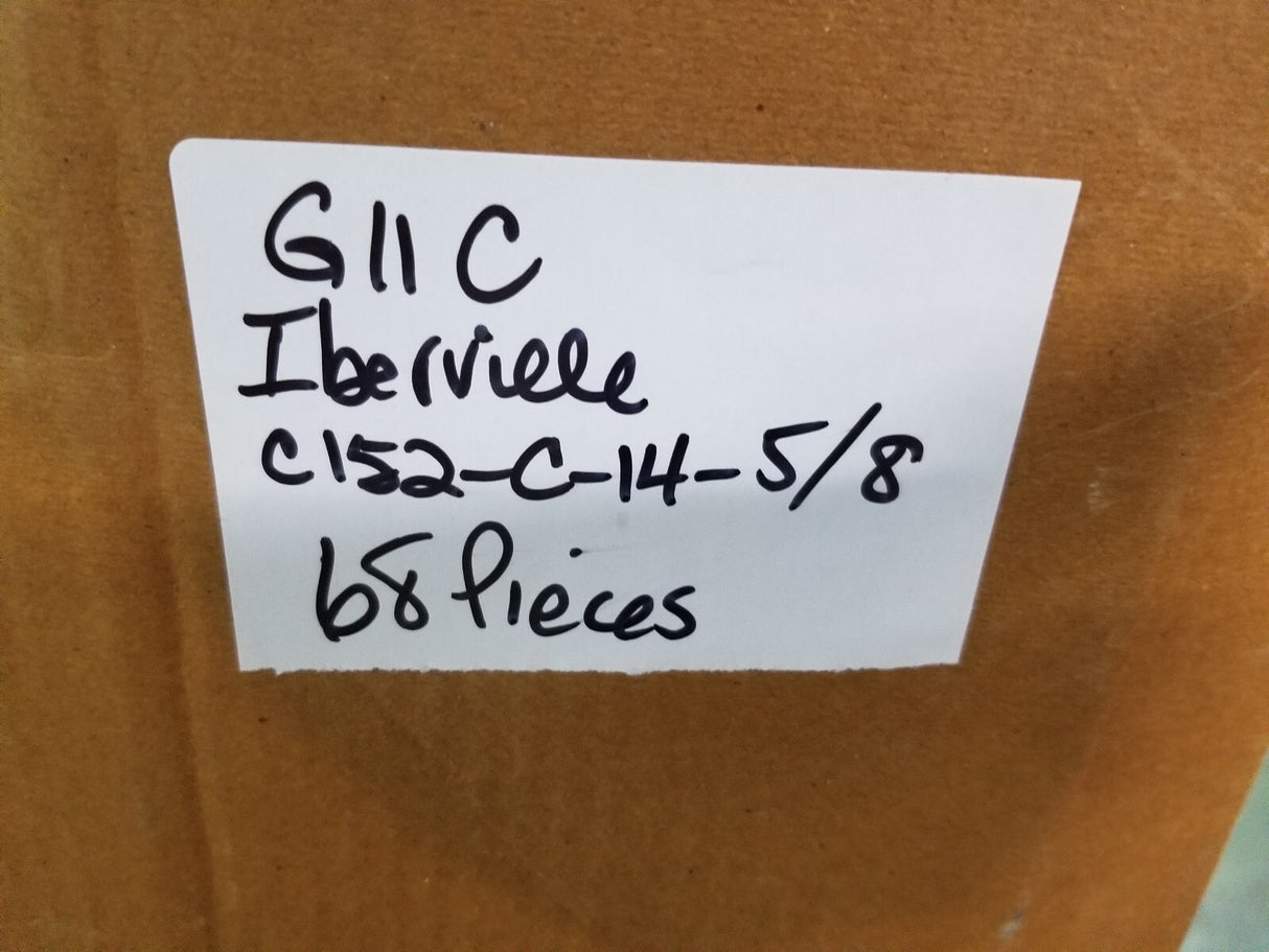 BOX OF 68PC - CI-52-C-14-5/8 4" SQUARE BOX COVER