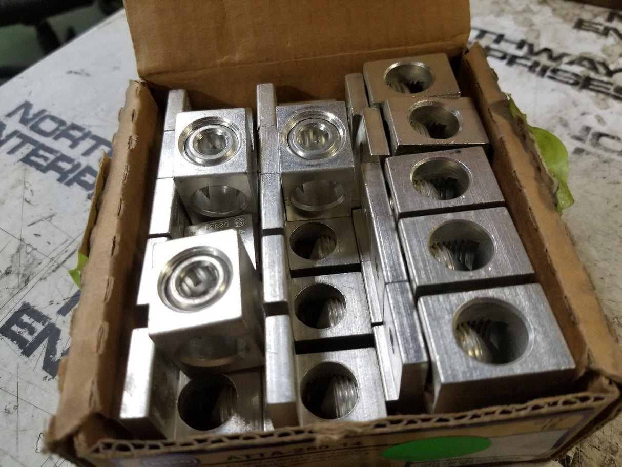 1 BOX OF 23PC - ATTA25014 ILSCO ATTA-250-14, ILSCO, Mechanical Lugs ATTA-250-14