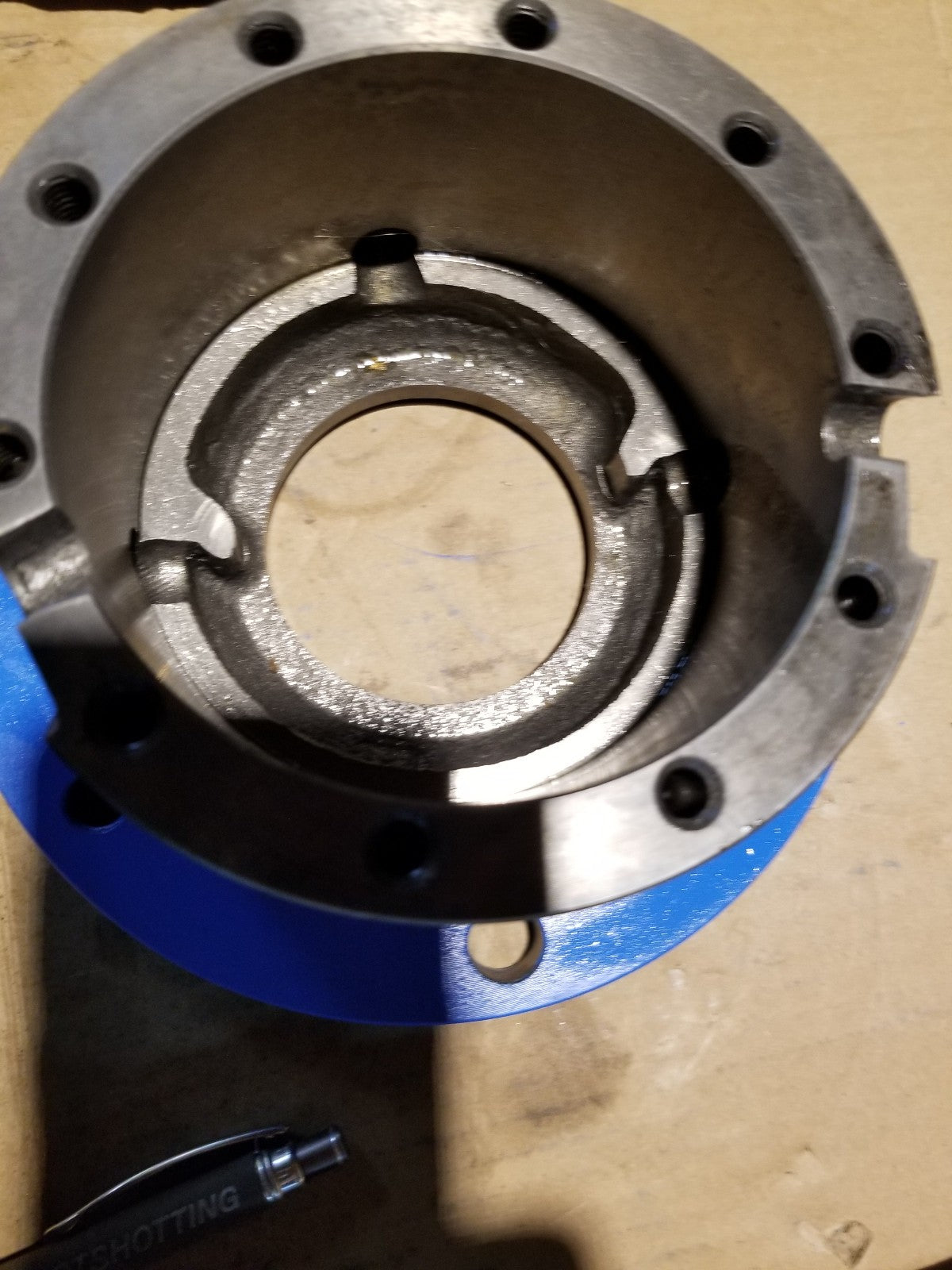 GOULDS PUMP D04628A-1000-68227 BEARING HOUSING 3196 PUMP 2-3/4"BORE D04628A-1000