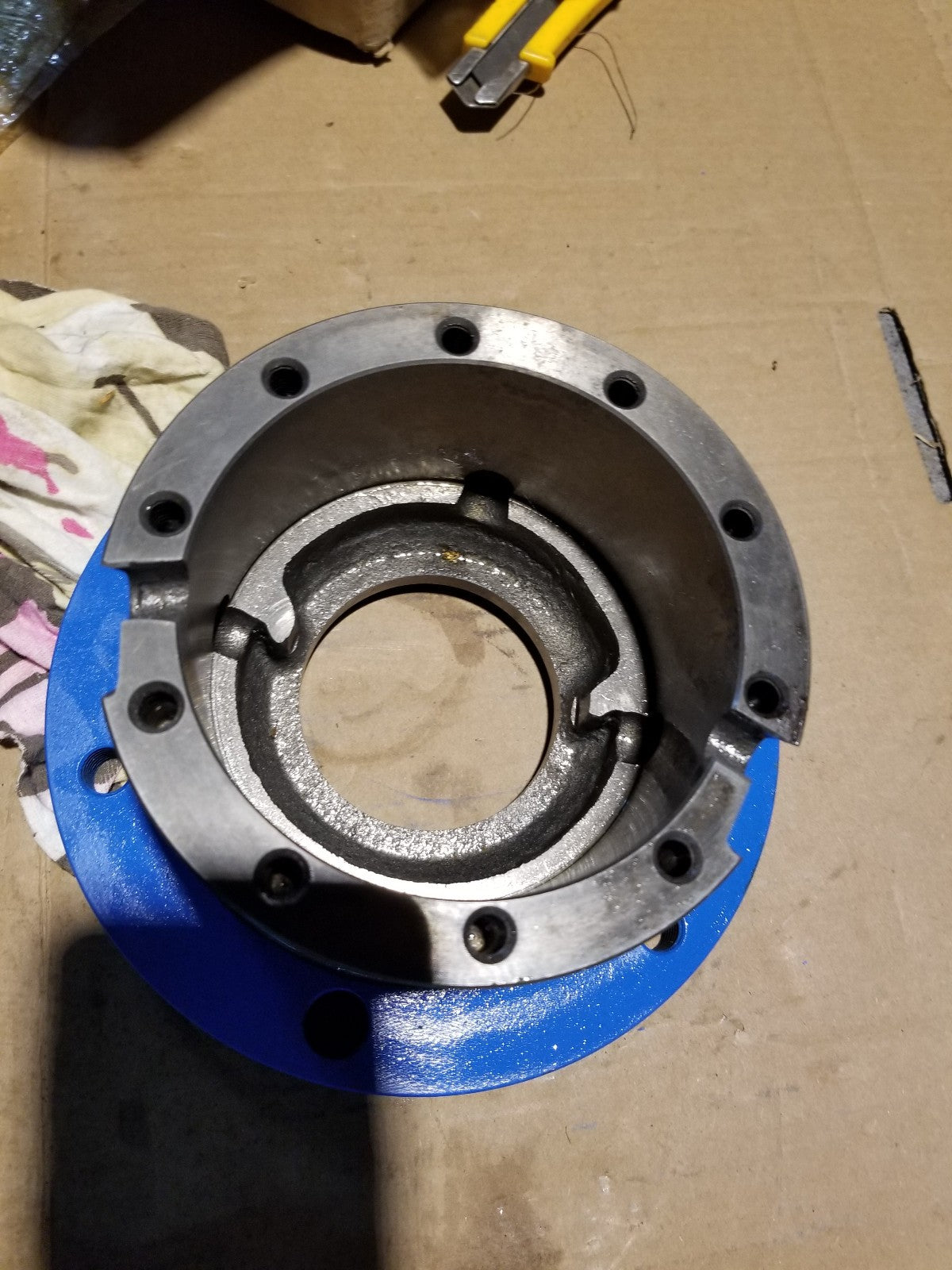 GOULDS PUMP D04628A-1000-68227 BEARING HOUSING 3196 PUMP 2-3/4"BORE D04628A-1000