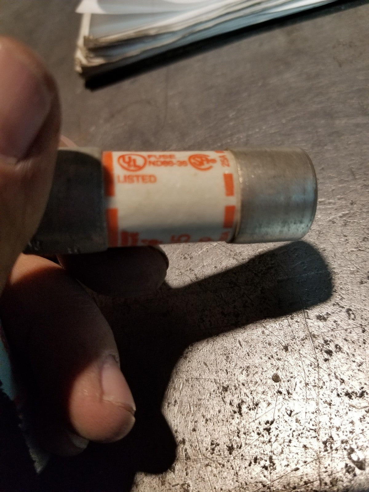 1 BOX OF 2PC - A4J25 Ferraz Shawmut A4J25 Amp-trap Fuses 25A 600V