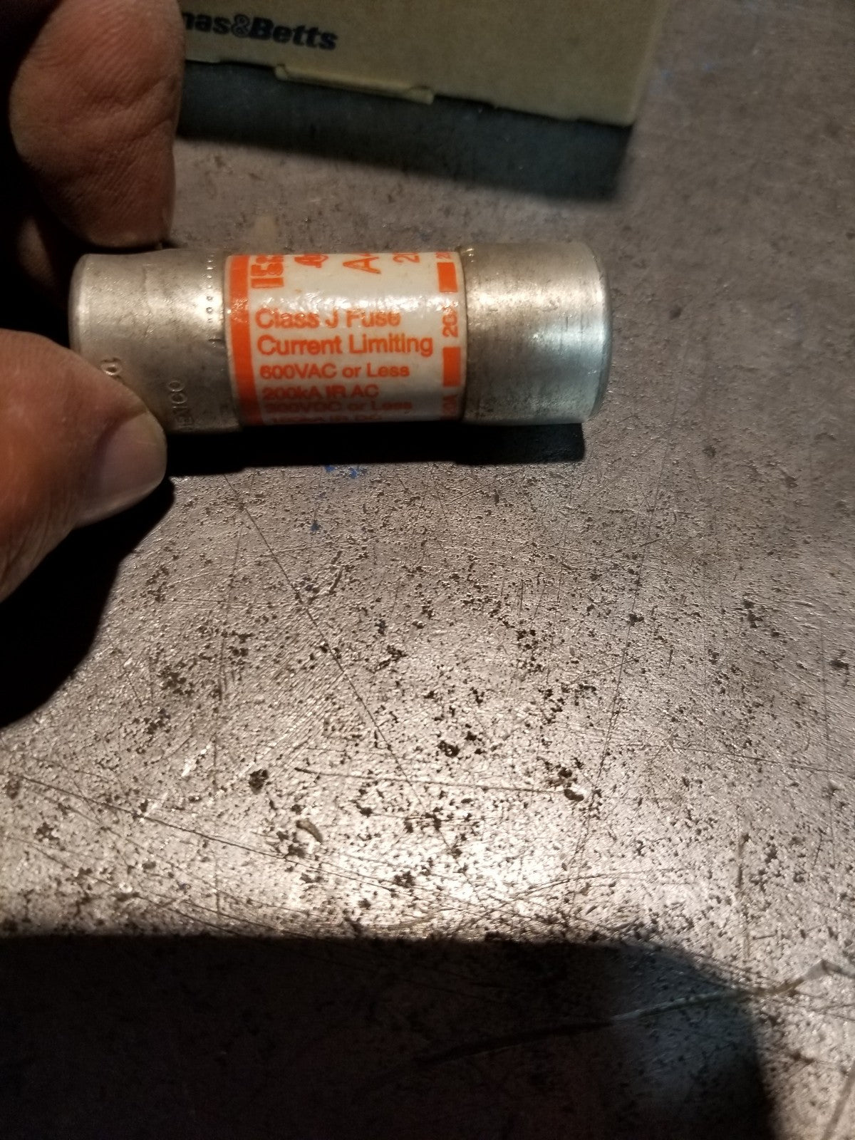 1 BOX OF 3PC - Ferraz Shawmut A4J20 Current Limiting Fuses 20A 600VAC Class J