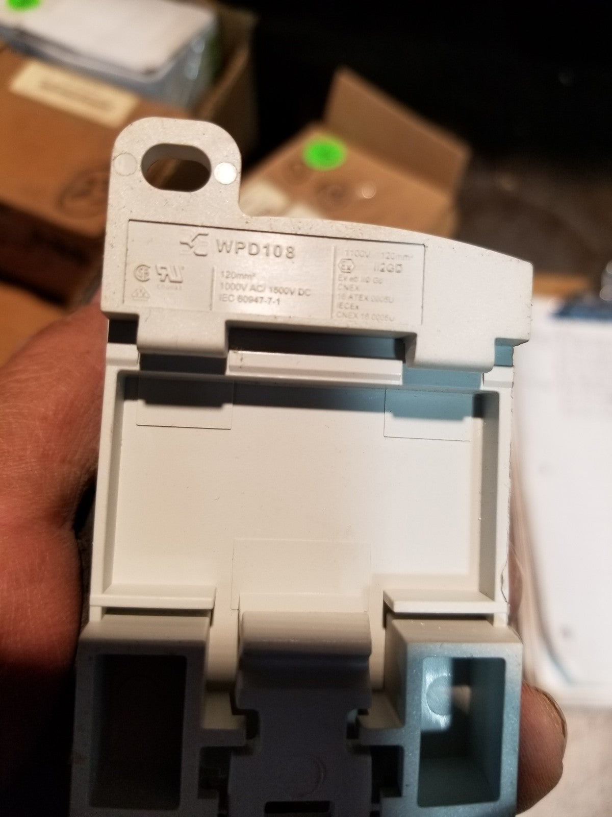 Weidmuller Distribution terminals WPD108 1562100000