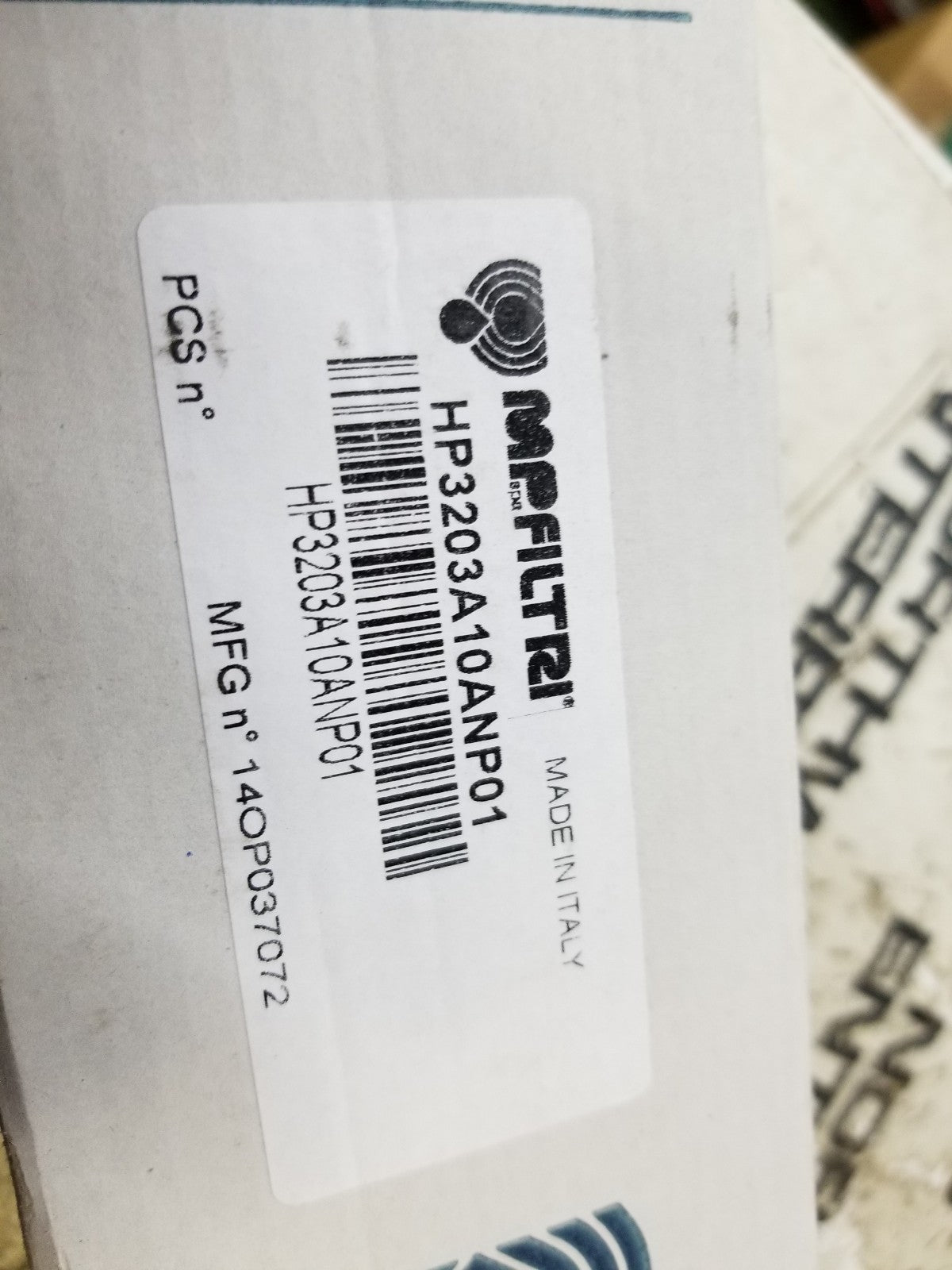 NEW HP3203A10ANP01 MPFILTRI HYDRAULIC OIL FILTER CROSS PT23050-MPG P171747