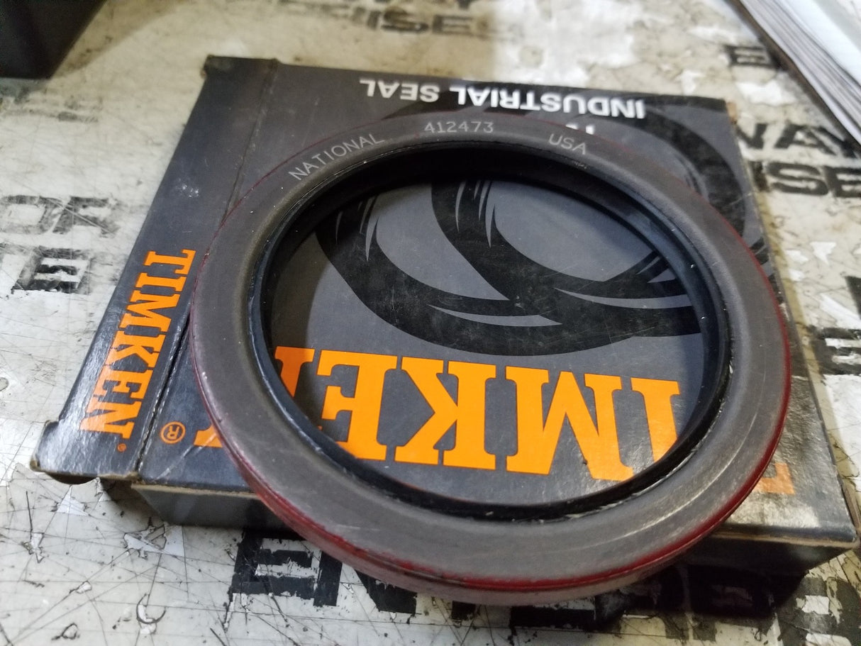 412473 TIMKEN SEAL .375 in Shaft Dia., 4.381 in OD, 0.375 in Overall Width