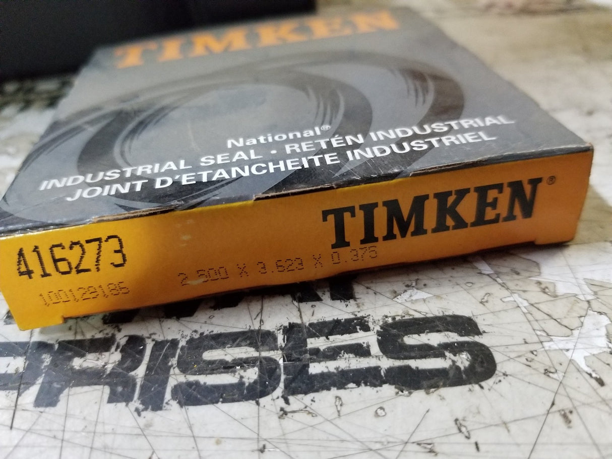 416273 TIMKEN SEAL 2.500 in Shaft Dia., 3.628 in OD, 0.375 in Overall Width