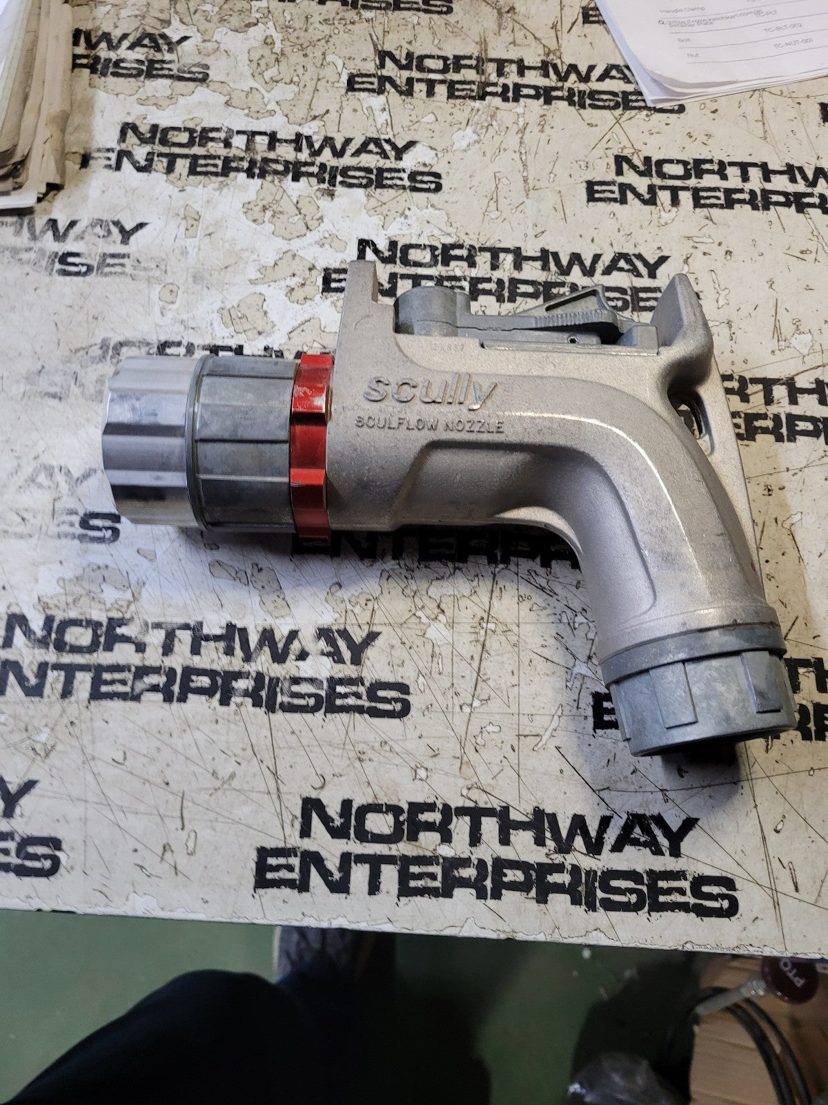 0214 Scully Signal Fuel Oil Delivery Nozzle 1 1/2" Ball Valve SCULFLOW