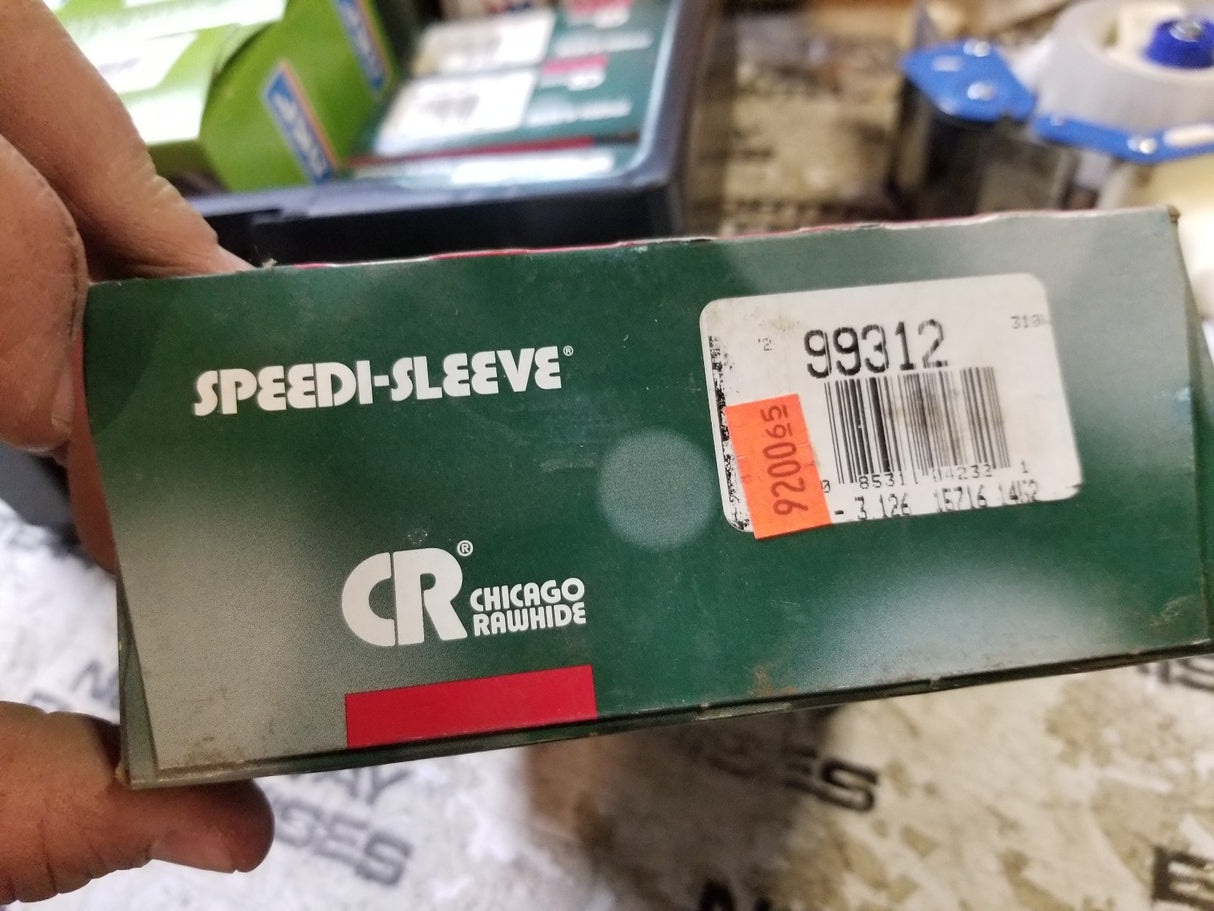 99312 CR SPEEDI SLEEVE 3.125 in Shaft Dia., 0.813 in Width