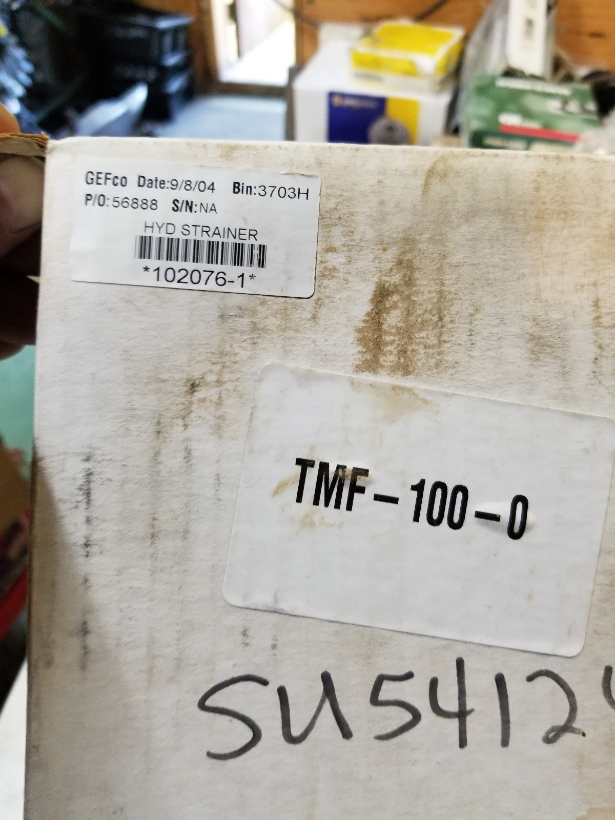 TMF-100-0 SUCTION STRAINER