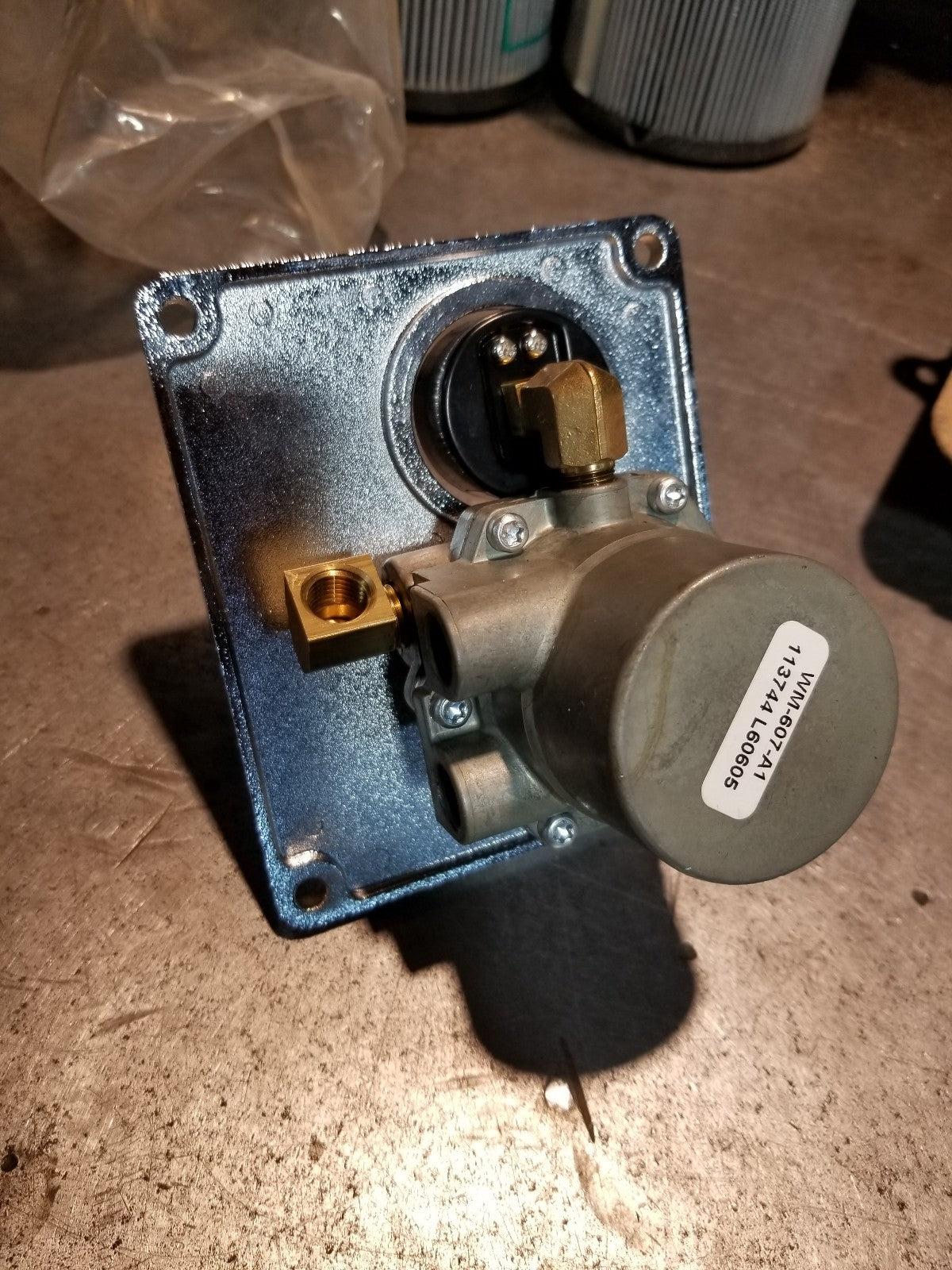 WM-607-AI WILLIAMS CONTROLS REGULATING VALVE WM607AI