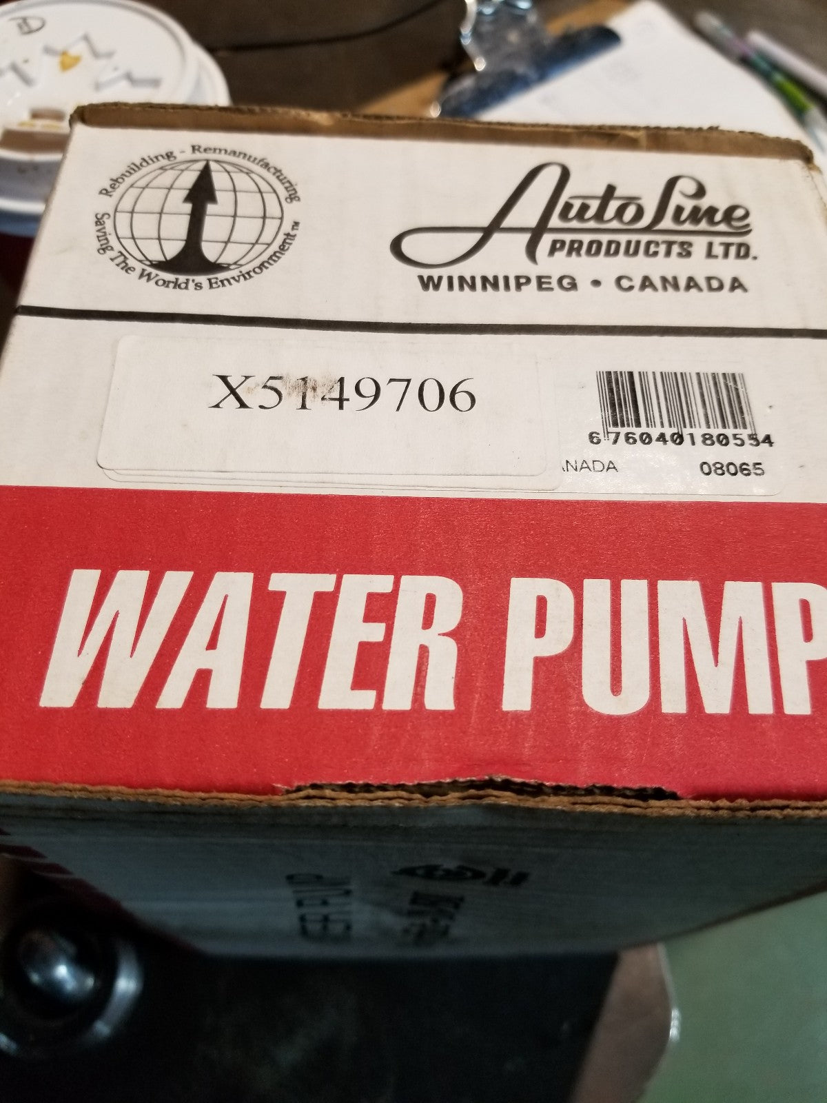 X5149706 AUTOLUBE WATER PUMP KIT