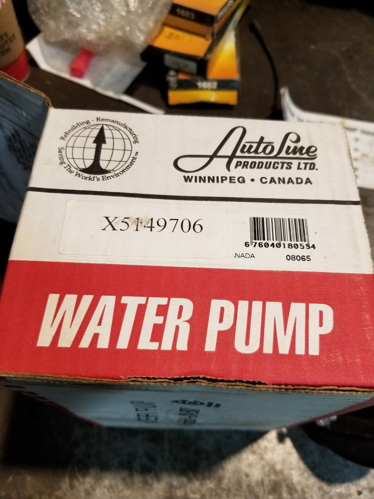 X5149706 AUTOLUBE WATER PUMP KIT