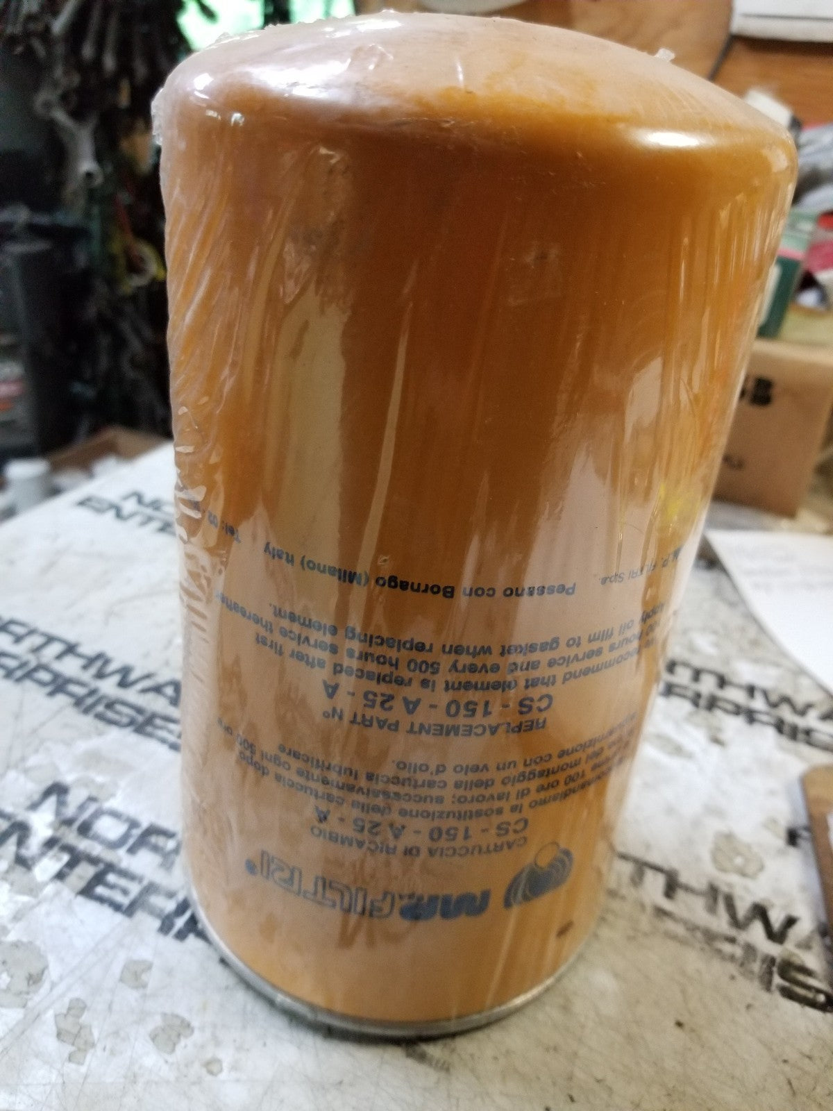 CS-150-A25-A CS150A25A spin on hydraulic filter element
