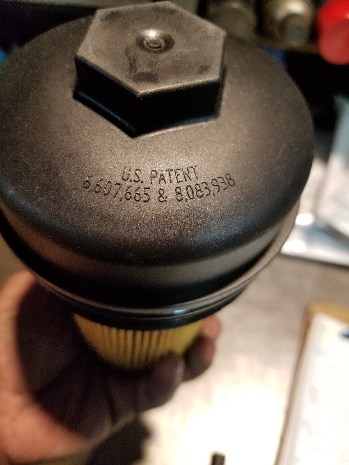P7436 BALDWIN LUBE OIL FILTER WITH LID