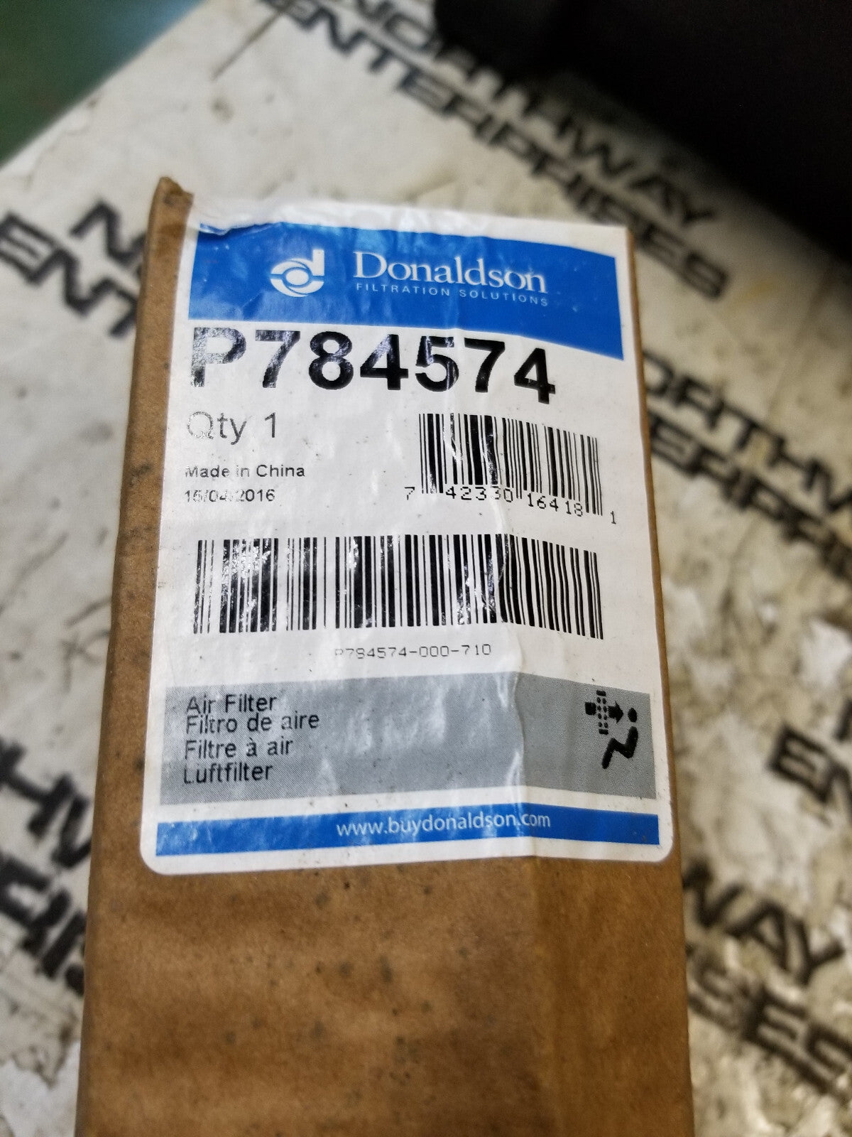 DONALDSON P784574 AIR FILTER