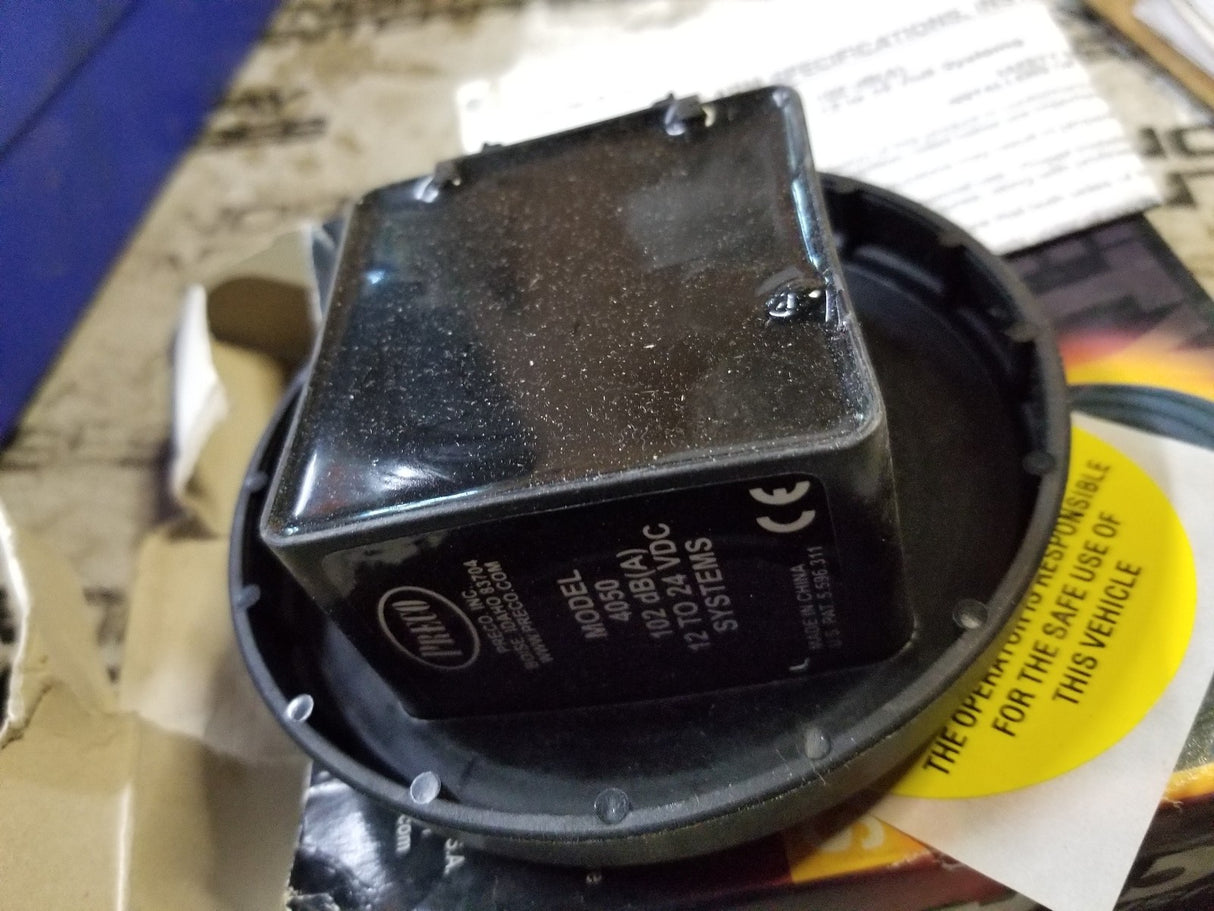 Preco 40 Series Back Up Alarm 102dB, 12-24V, 4050, 6891924A