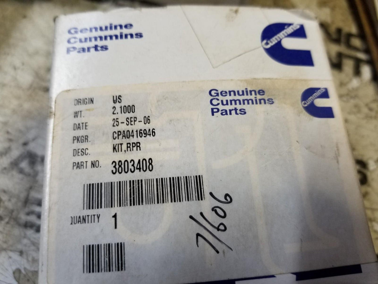 Genuine Cummins 3803408 Compressor Unloader Valve Repair Kit L10 M11 N14