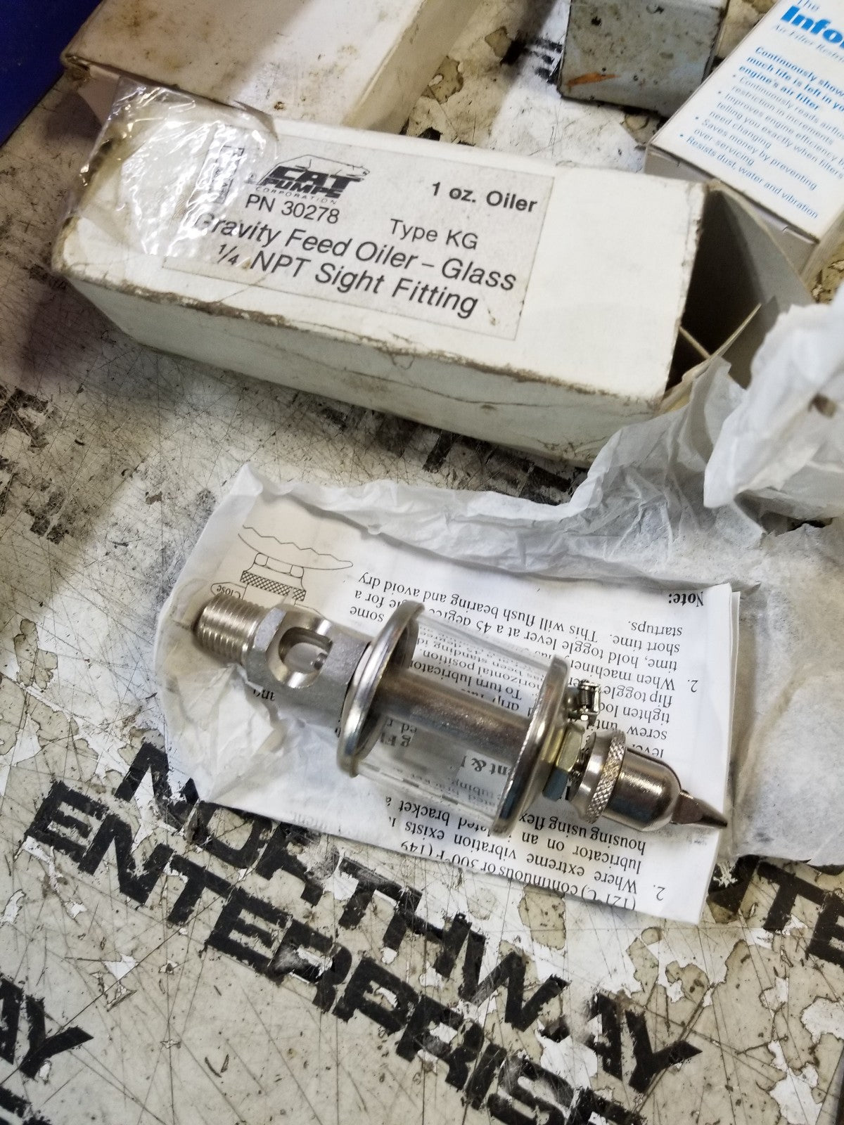CAT Pumps 30278 Oiler for 25 Frame Pumps, 1 oz.