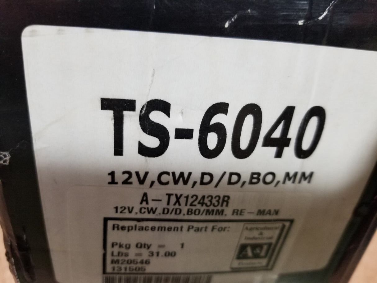 TS6040 STARTER DIXIE TS-6040