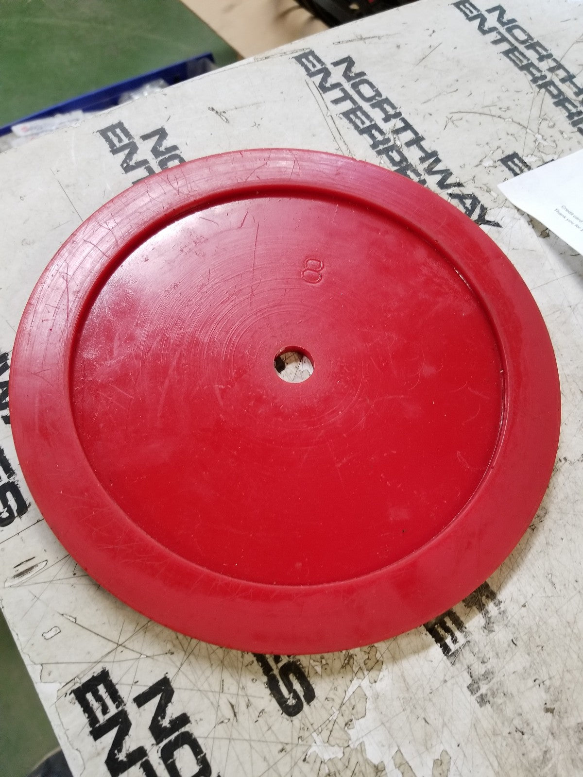 G & B BRIGDEGATE RED 9.5 INCH OVERALL URETHANE GASKET