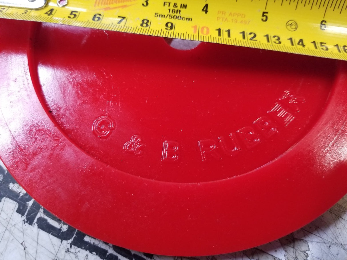 G & B BRIGDEGATE RED 7.5 INCH OVERALL URETHANE GASKET