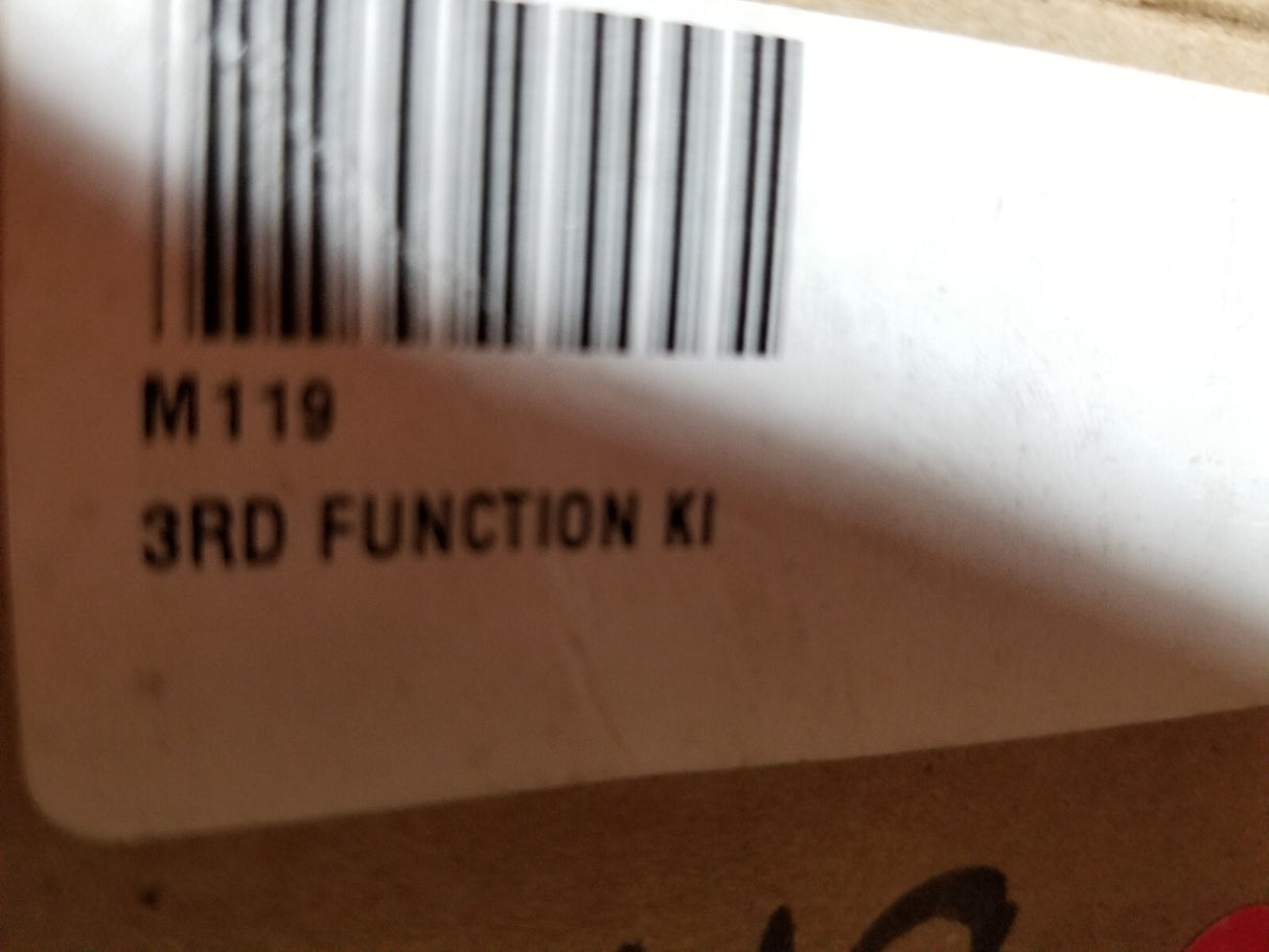 Kubota M119 3RD FUNCTION OPEN CENTER 2599003 125 2599004.225
