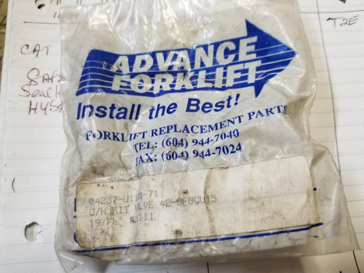 04237-U1101-71 Toyota Forklift, Overhaul Kit, 04237U110171, 2011-35520
