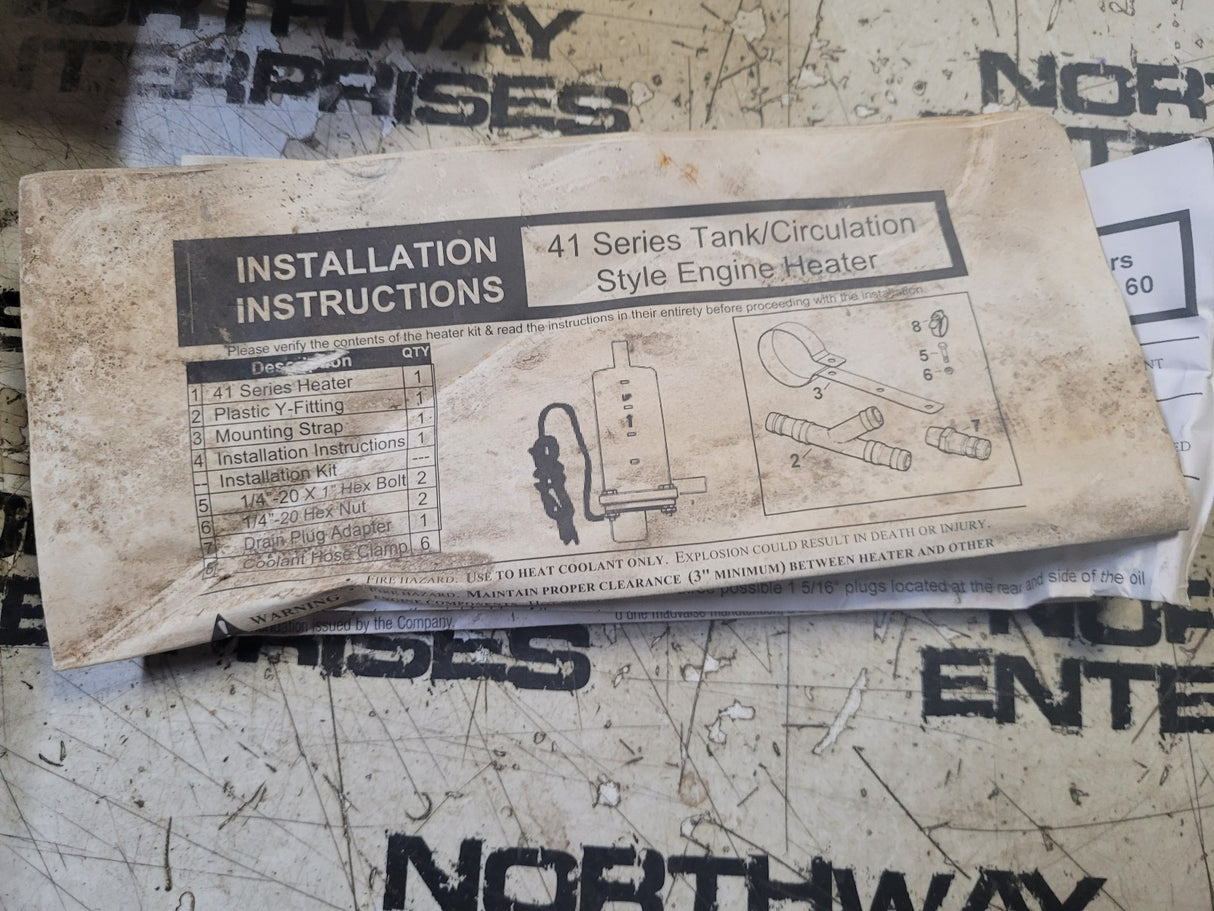 Zerostart 2204037 Circulation Heater, 5/8" (15.9 mm) Diameter Inlet/Outlet | CSA