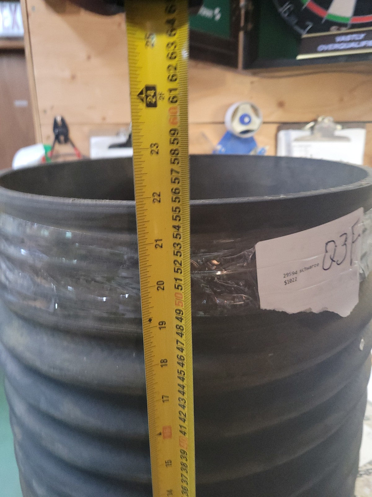 29594 SCHWARZE HOSE FOR A7 TORNADO