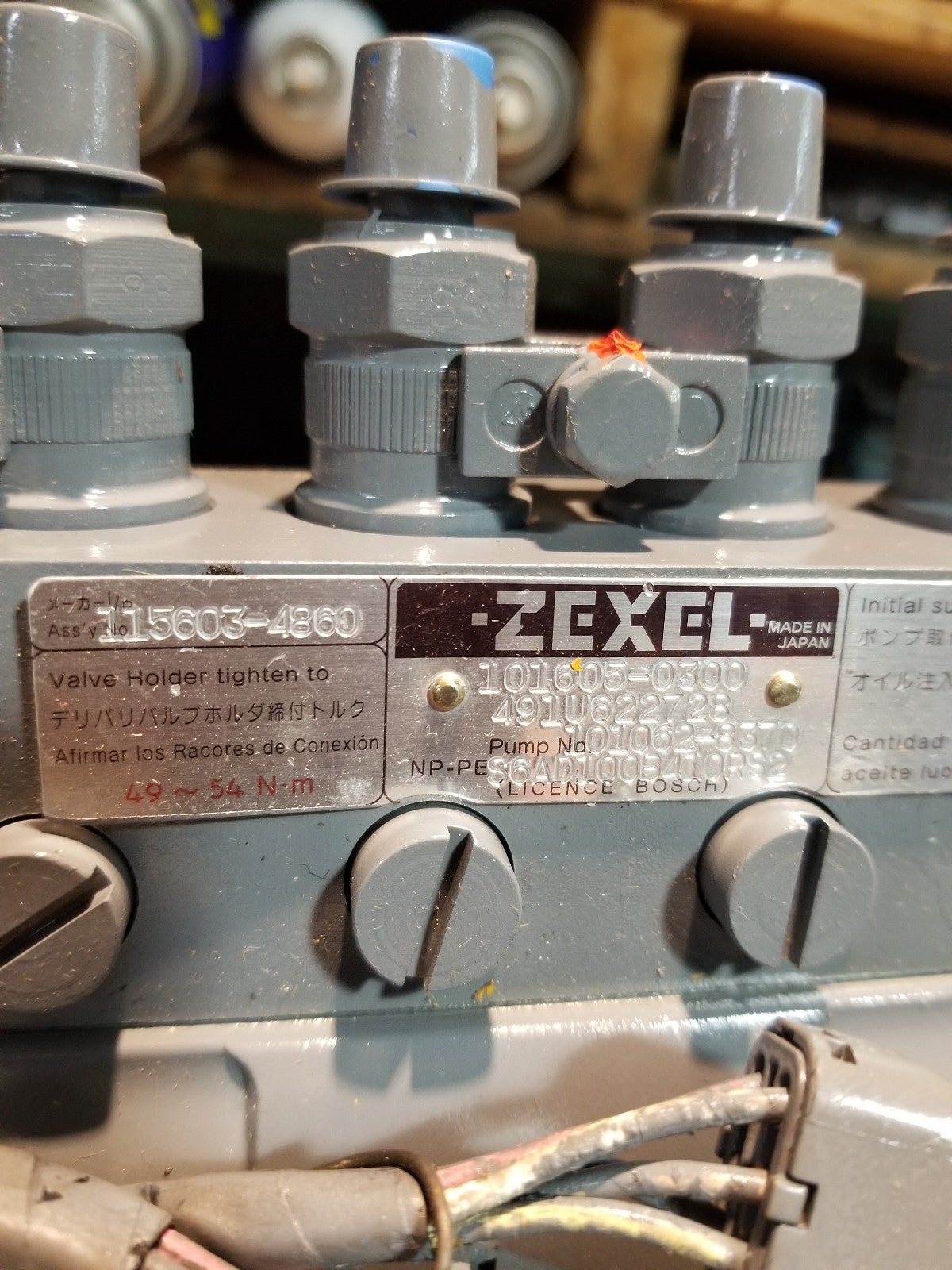 ZEXEL Fuel Injection Pump 101605-0300 115603-4860 For Isuzu 6HK1(T) 6BG1(T)