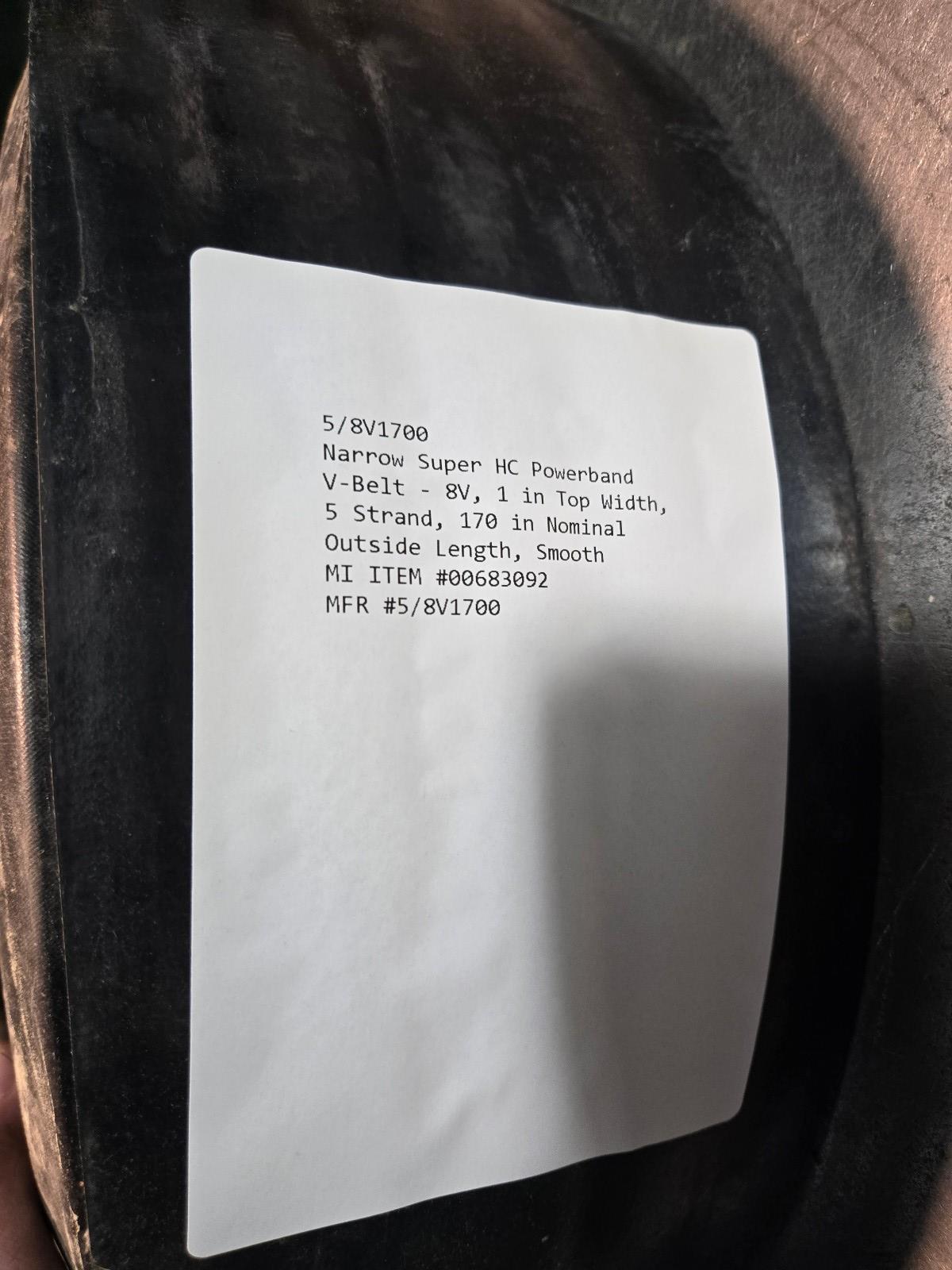 5/8v1700 GATES HY-T WEDGE TORQUE TEAM V Belt 8V1700/05