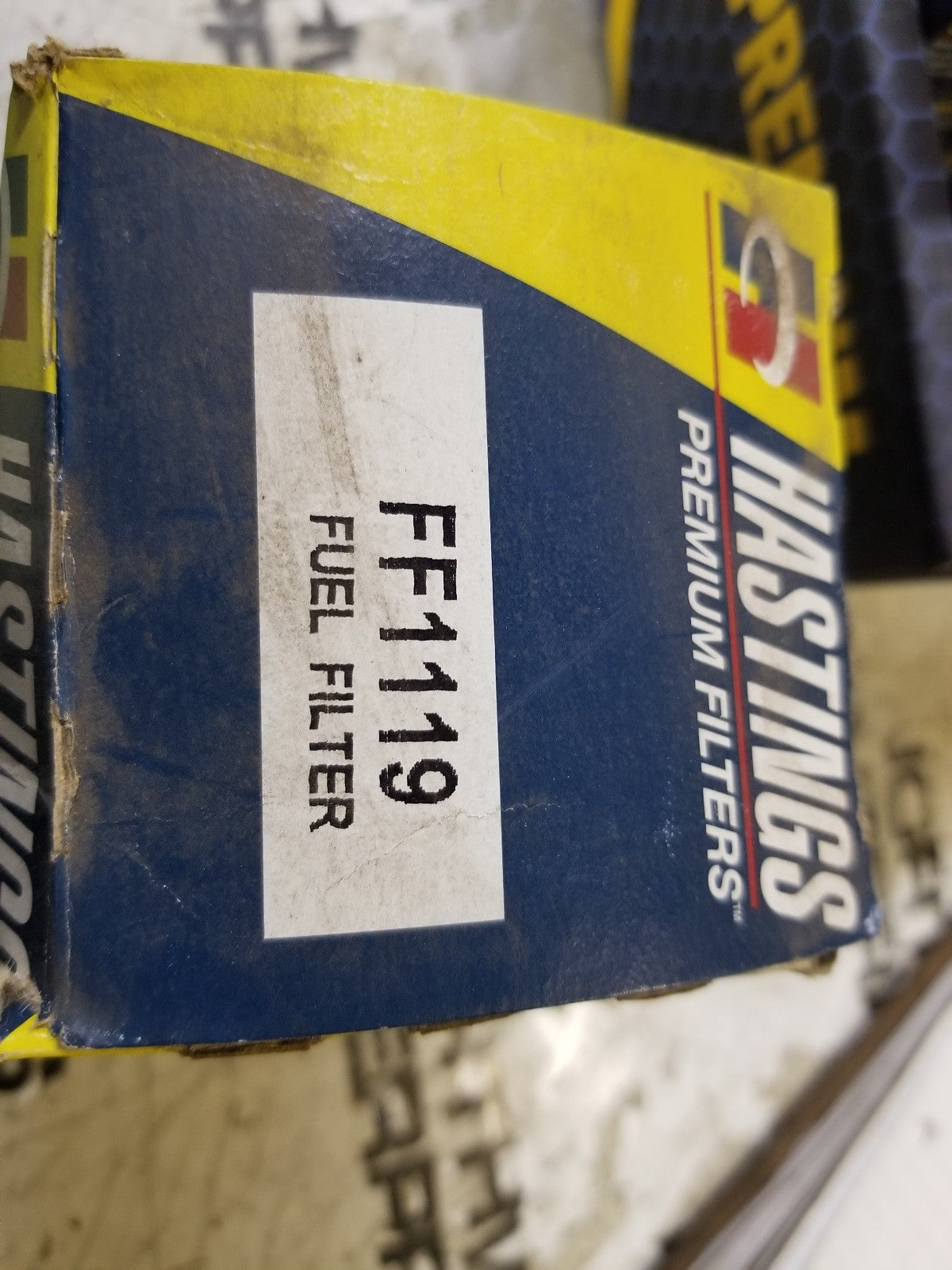 LOT OF 2 PC - FF1119 HASTINGS FUEL FILTER