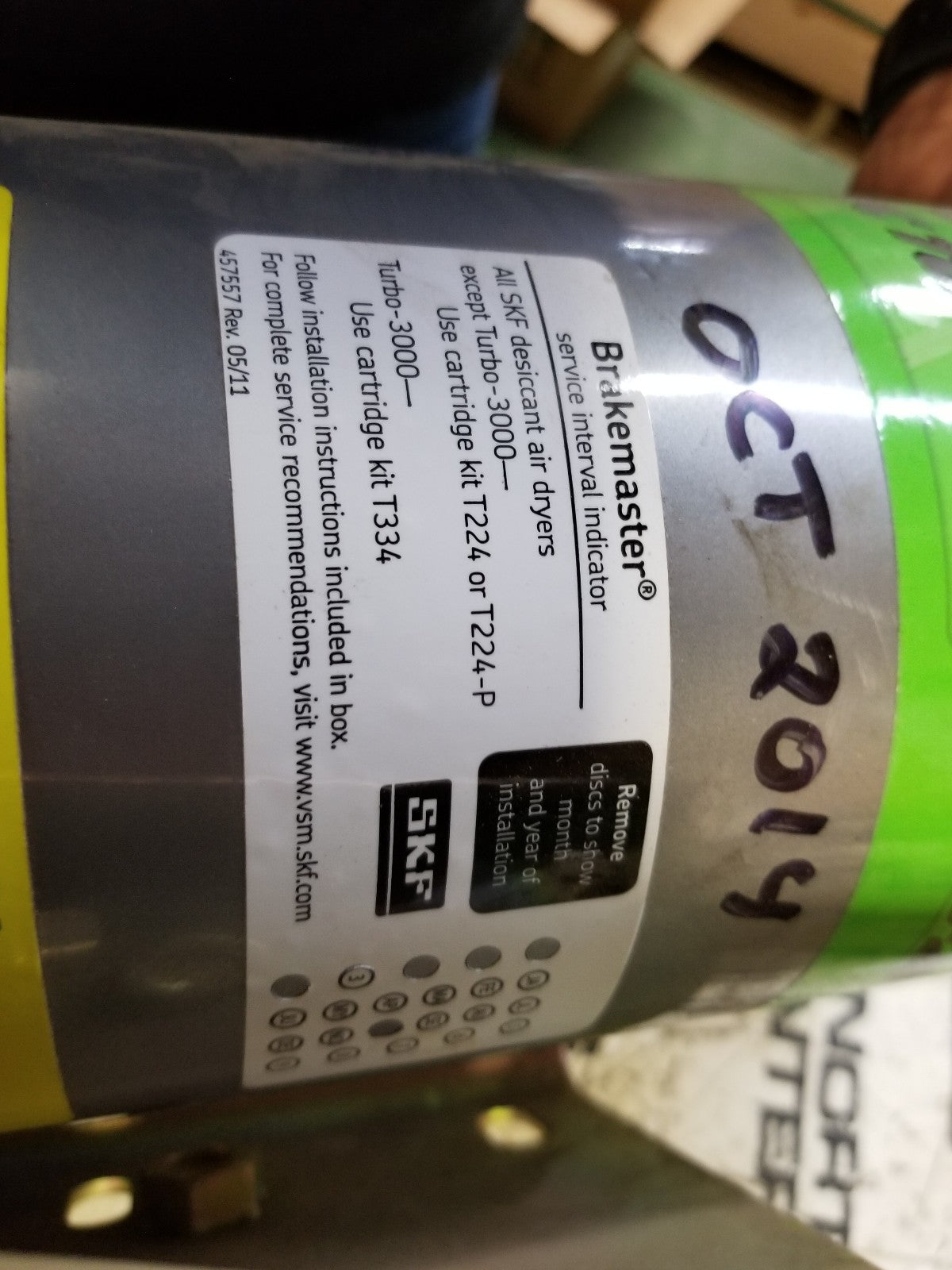 SKF Brakemaster T-224 T224-P Brake Air Dryer Desiccant Cartridge Dual Turbo 2000