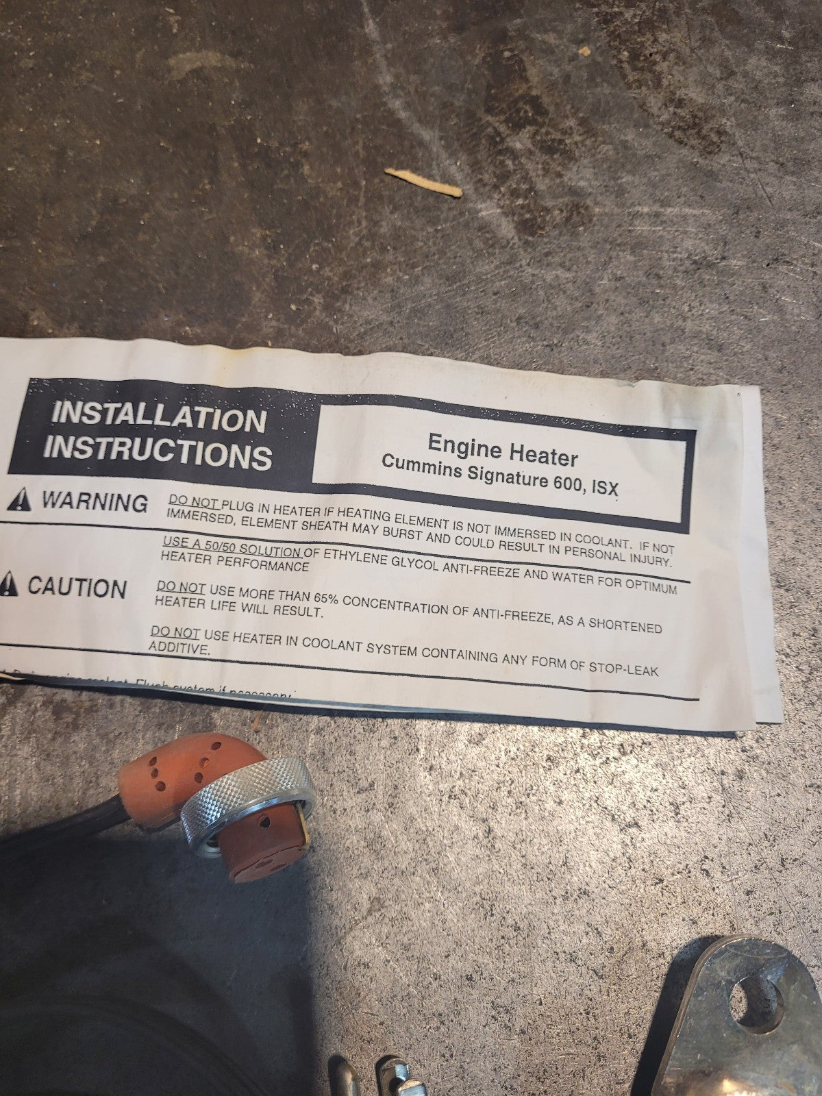 ZeroStart 3500038 Temro Heavy Duty Engine Block Heater