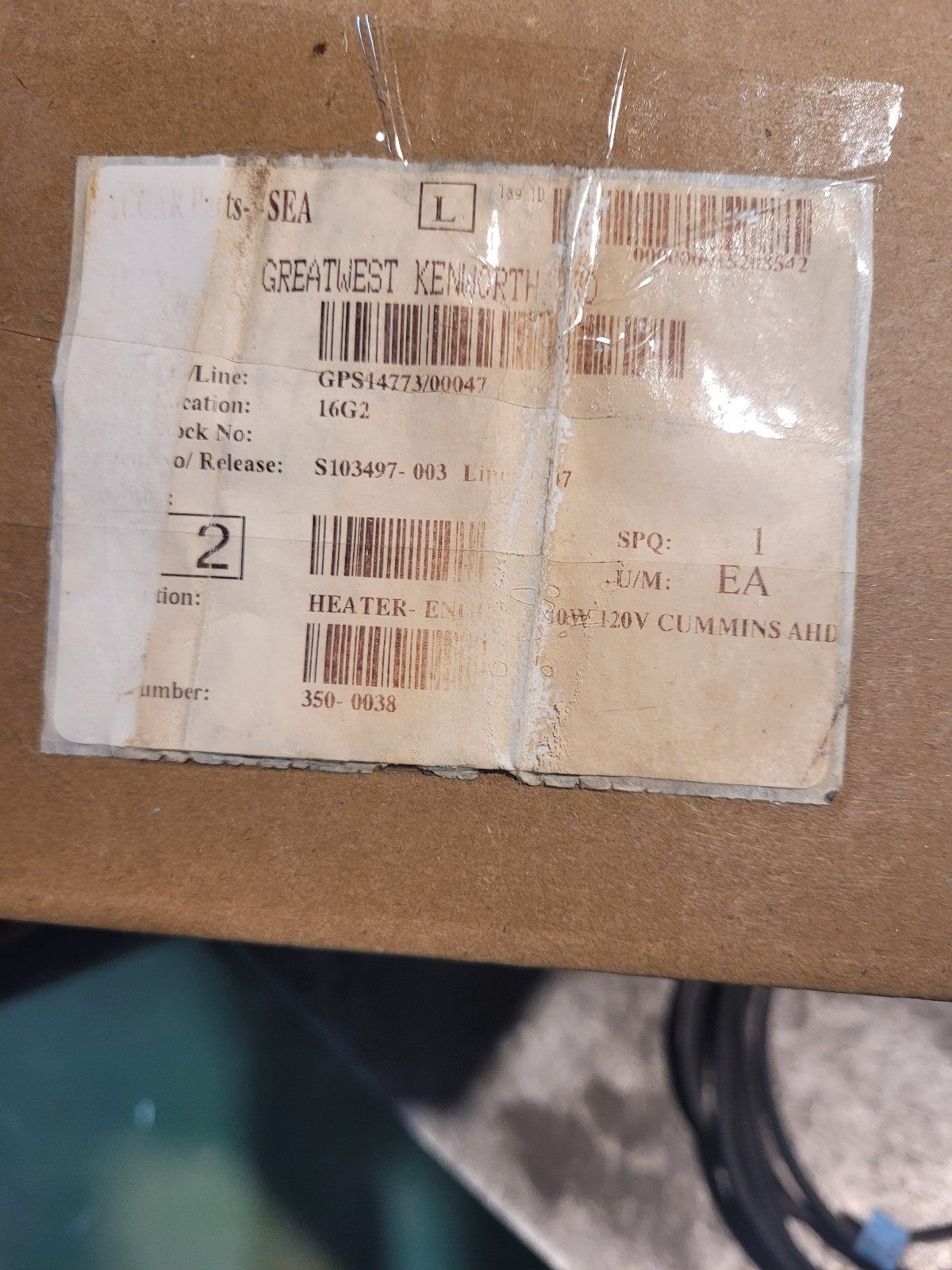 ZeroStart 3500038 Temro Heavy Duty Engine Block Heater