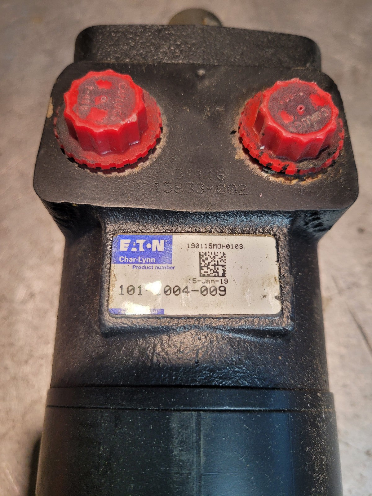 NEW OEM EATON 101-1004-009 H-Series: 4-Bolt Flange, 9.7 CID, 1 in. Keyed Shaft