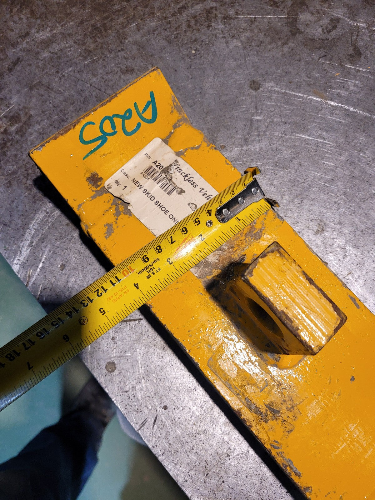 TRACKLESS A205 SKID SHOE PA205