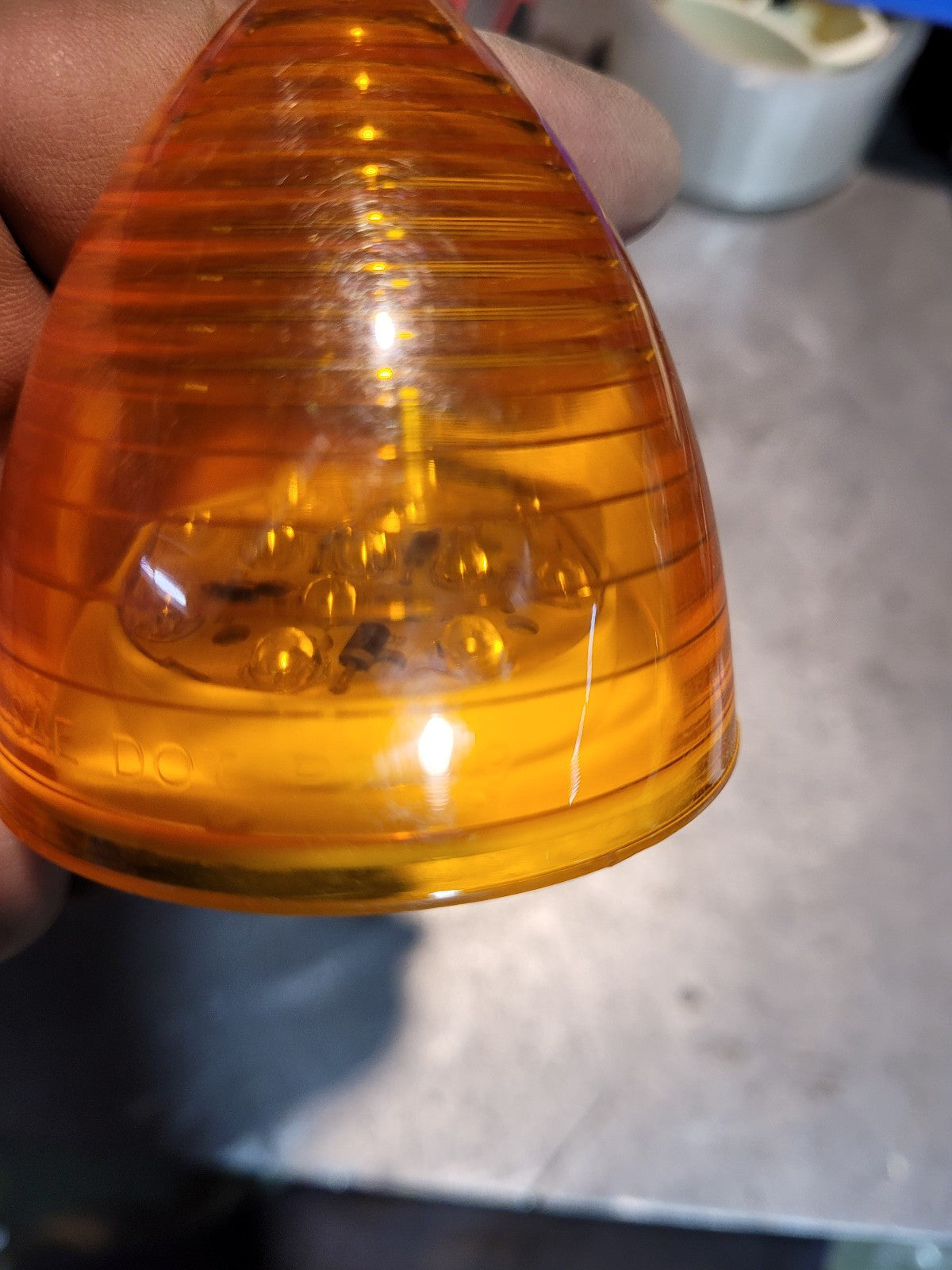 Grote G1083 Hi Count 2 1/2" 9-Diode Beehive Clearance/Marker LED Lamp