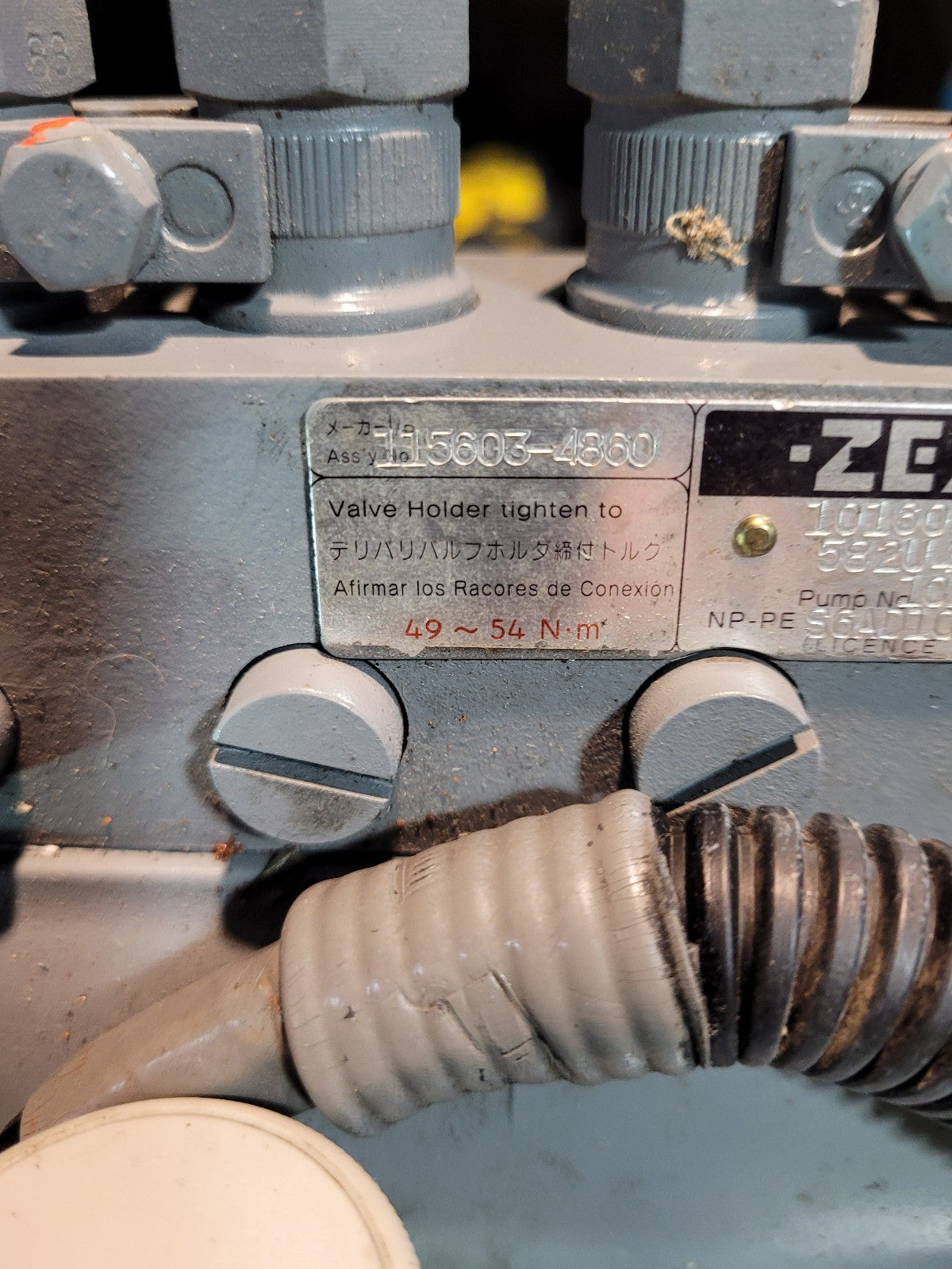 ZEXEL Fuel Injection Pump 101605-0300 101062-8370 115603-4860 Isuzu 6HK1(T) 6BG1