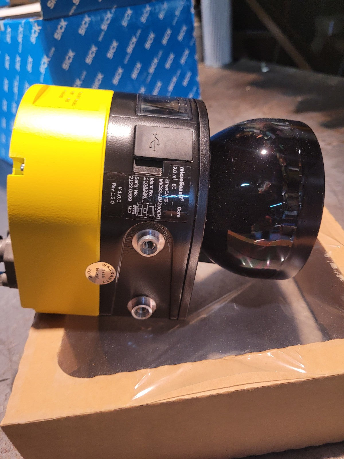 SICK MICS3-ABAZ90EN1P01 1108234 Safe laser scanner MICS3-ABAZ90EN1P01