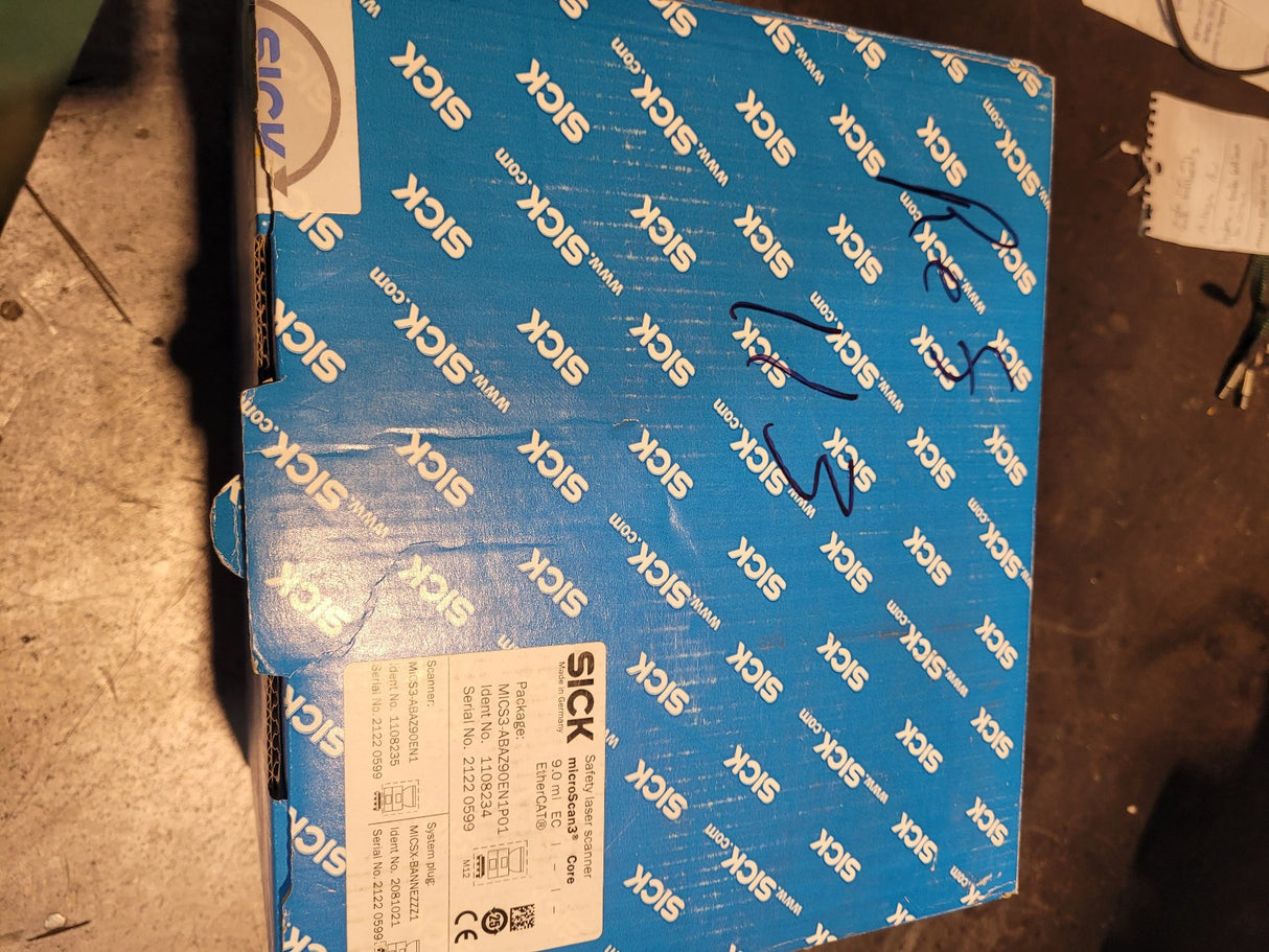 SICK MICS3-ABAZ90EN1P01 1108234 Safe laser scanner MICS3-ABAZ90EN1P01