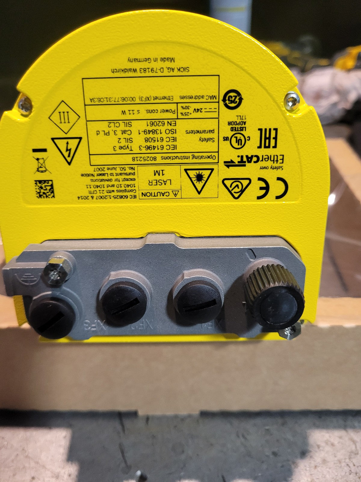 SICK MICS3-ABAZ90EN1P01 1108234 Safe laser scanner MICS3-ABAZ90EN1P01