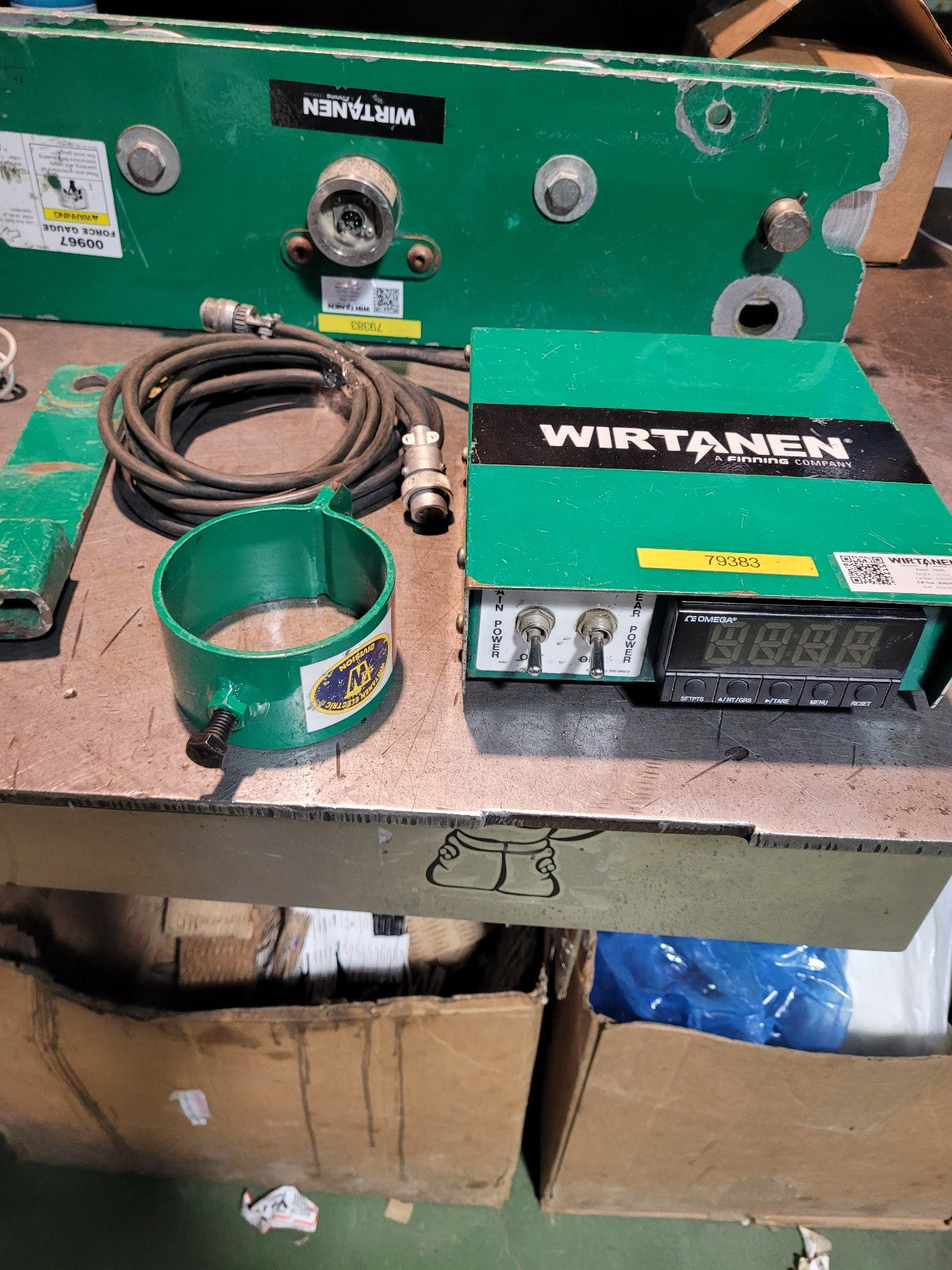 PACKAGE Greenlee 00967 TUGGER Cable Puller Deluxe Force Gauge 79383 REF 2