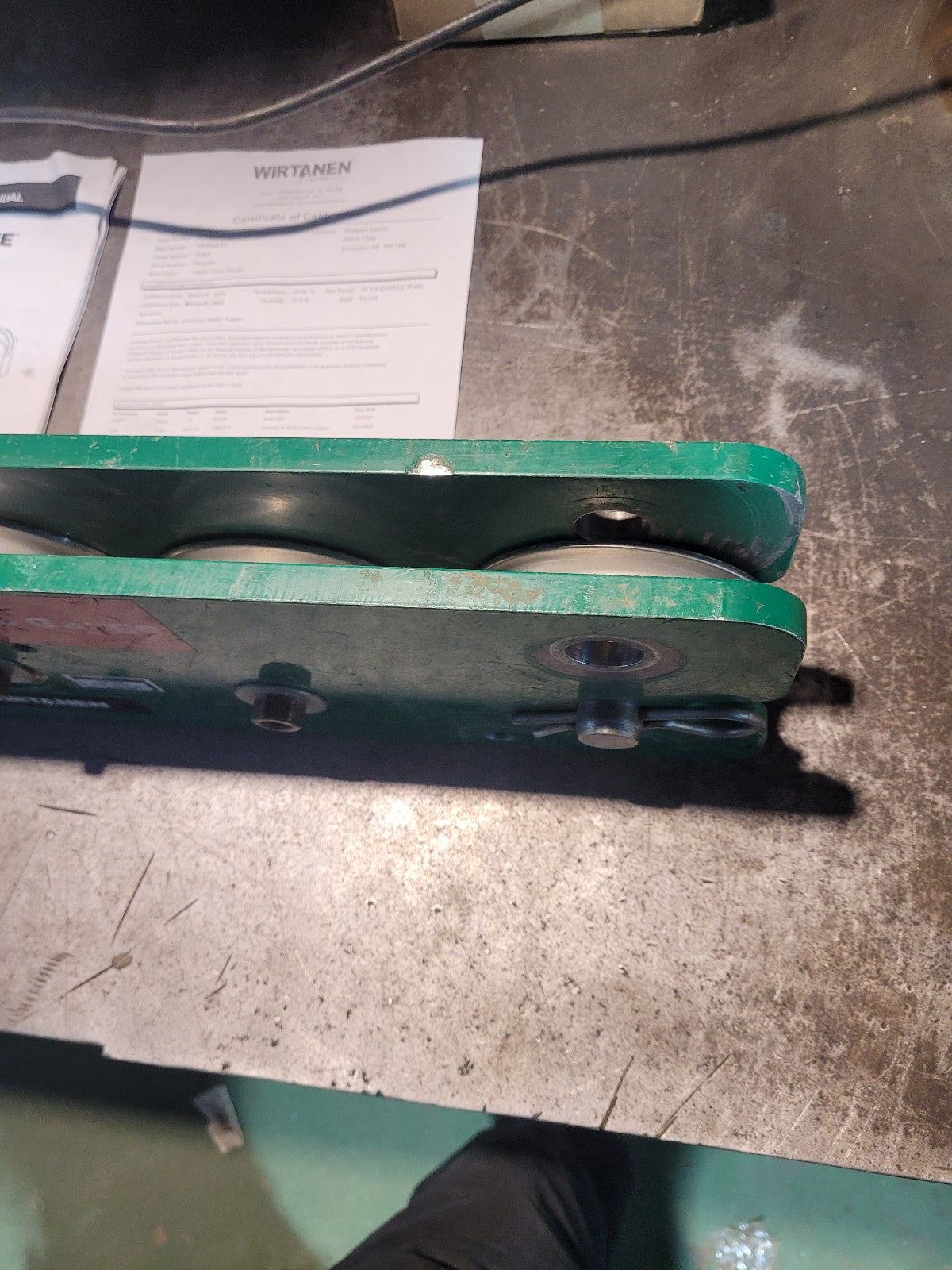 PACKAGE Greenlee 00967 TUGGER Cable Puller Deluxe Force Gauge 94797 REF 3