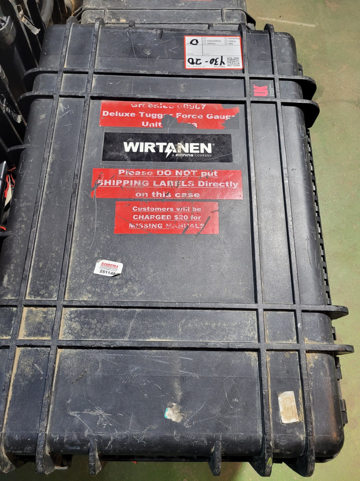 PACKAGE Greenlee 00967 TUGGER Cable Puller Deluxe Force Gauge 94797 REF 3