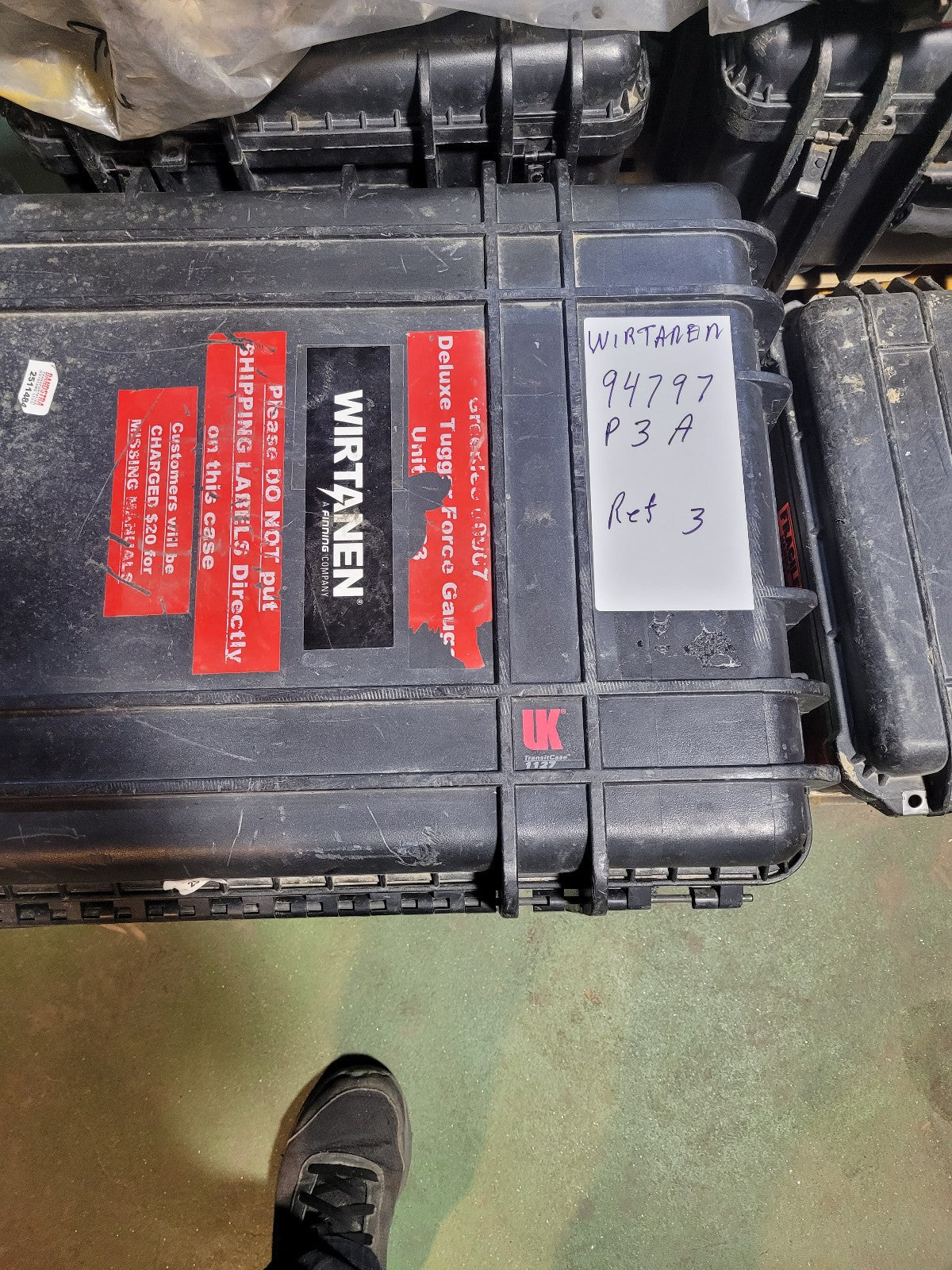 PACKAGE Greenlee 00967 TUGGER Cable Puller Deluxe Force Gauge 94797 REF 3